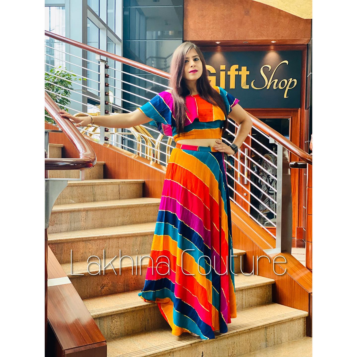 Multicoloured Stripes Co-Ord Set