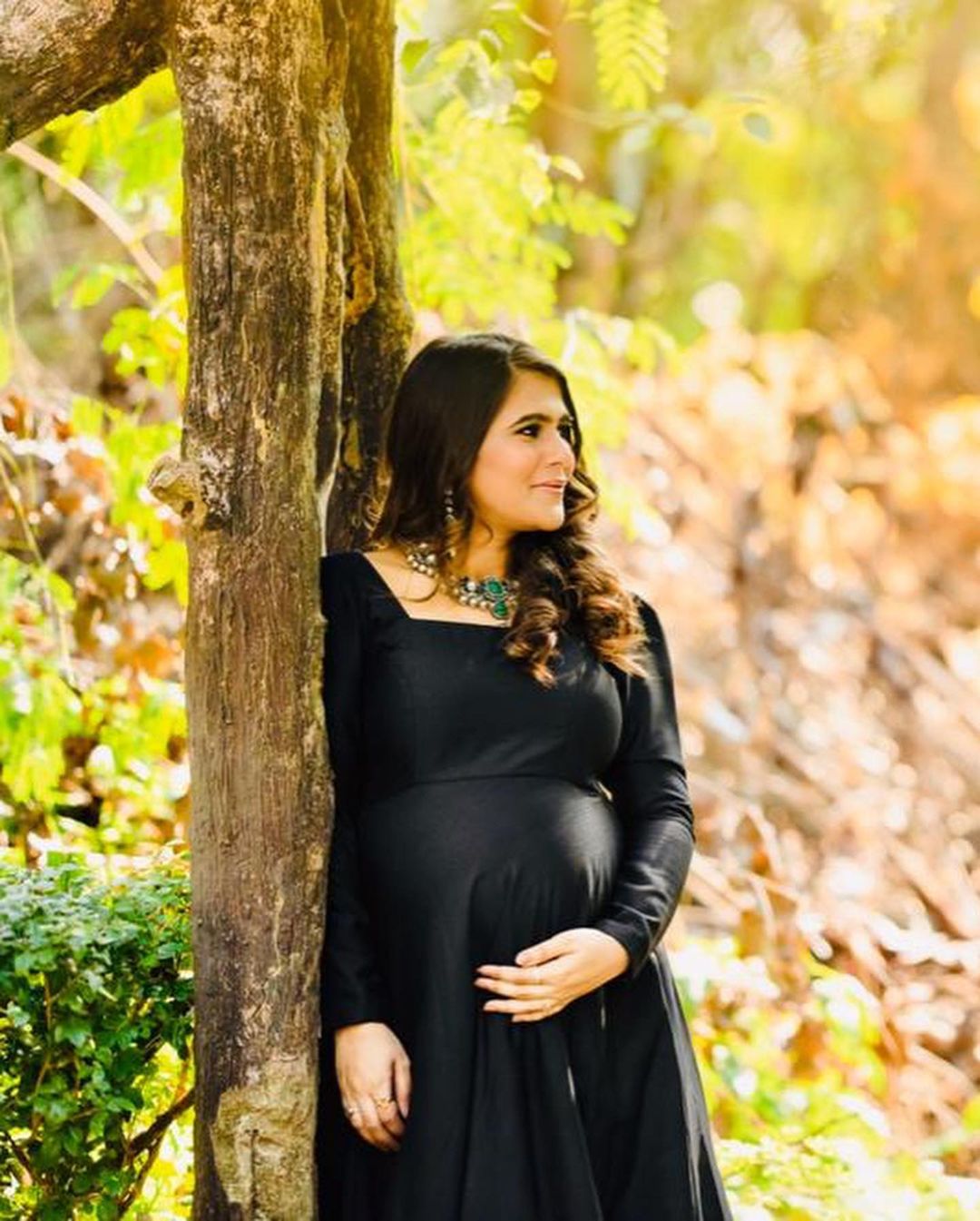 Black Flare Gown