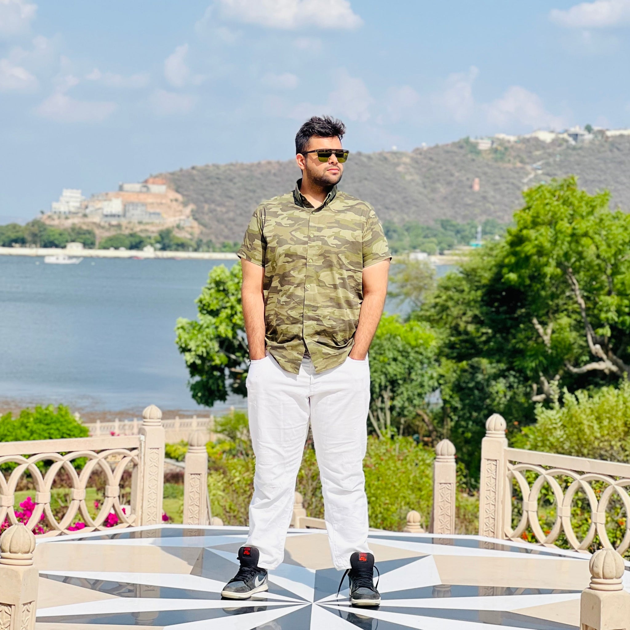 Menswear Camouflage Shirt