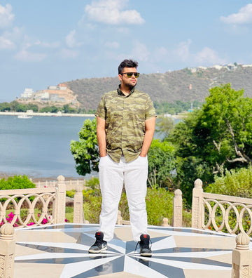 Menswear Camouflage Shirt