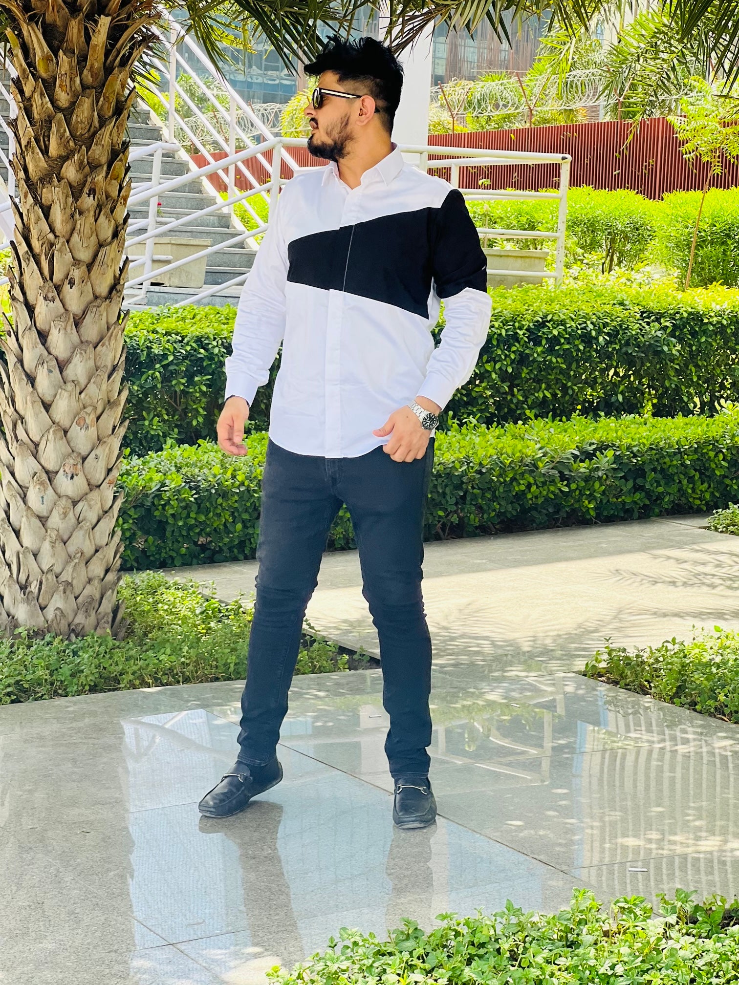 B/W Monochrome Shirt