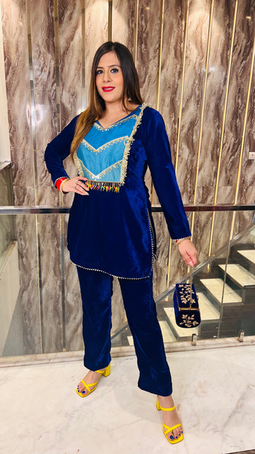 Blue Boho Co-Ord Set