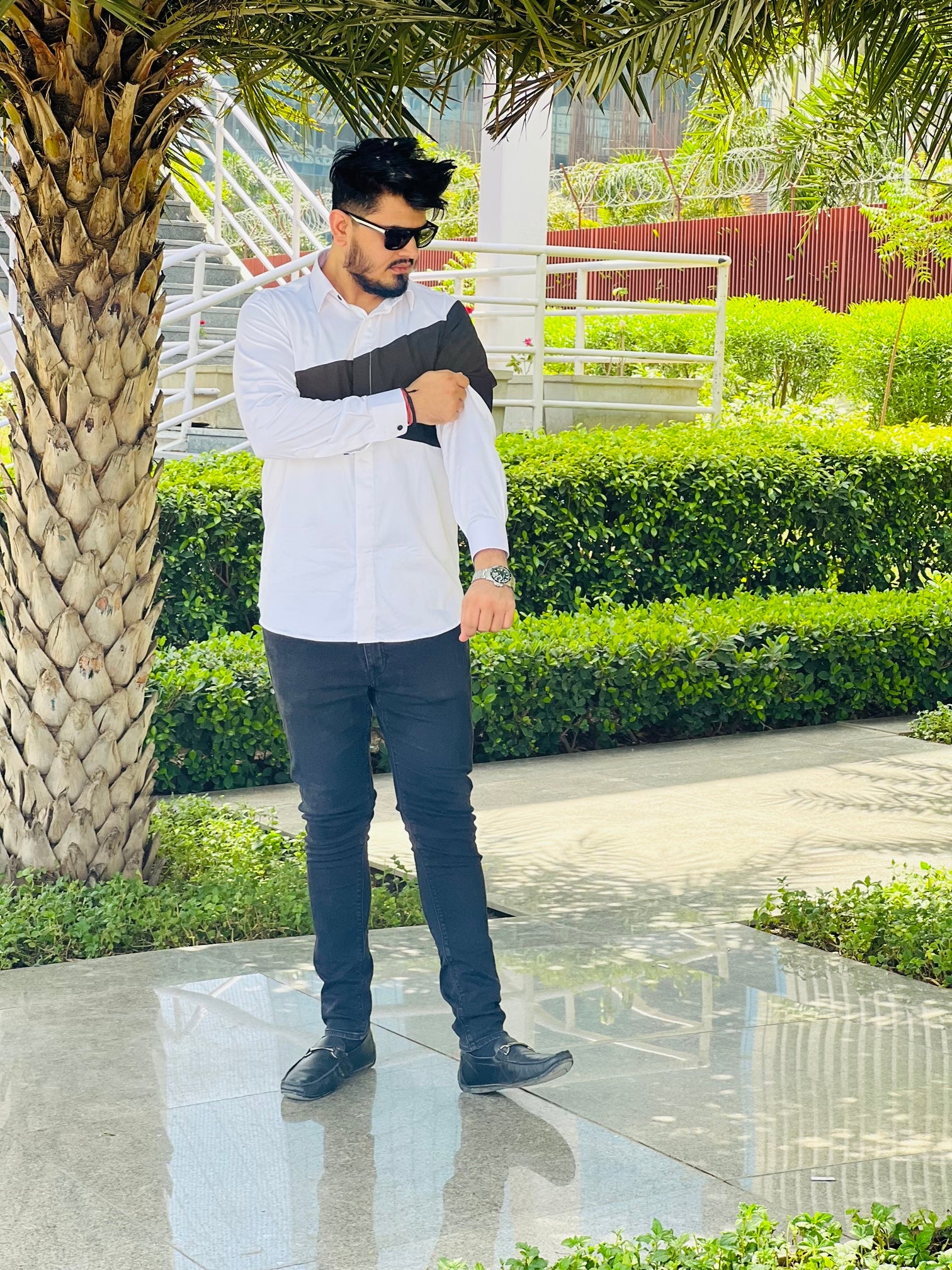 B/W Monochrome Shirt