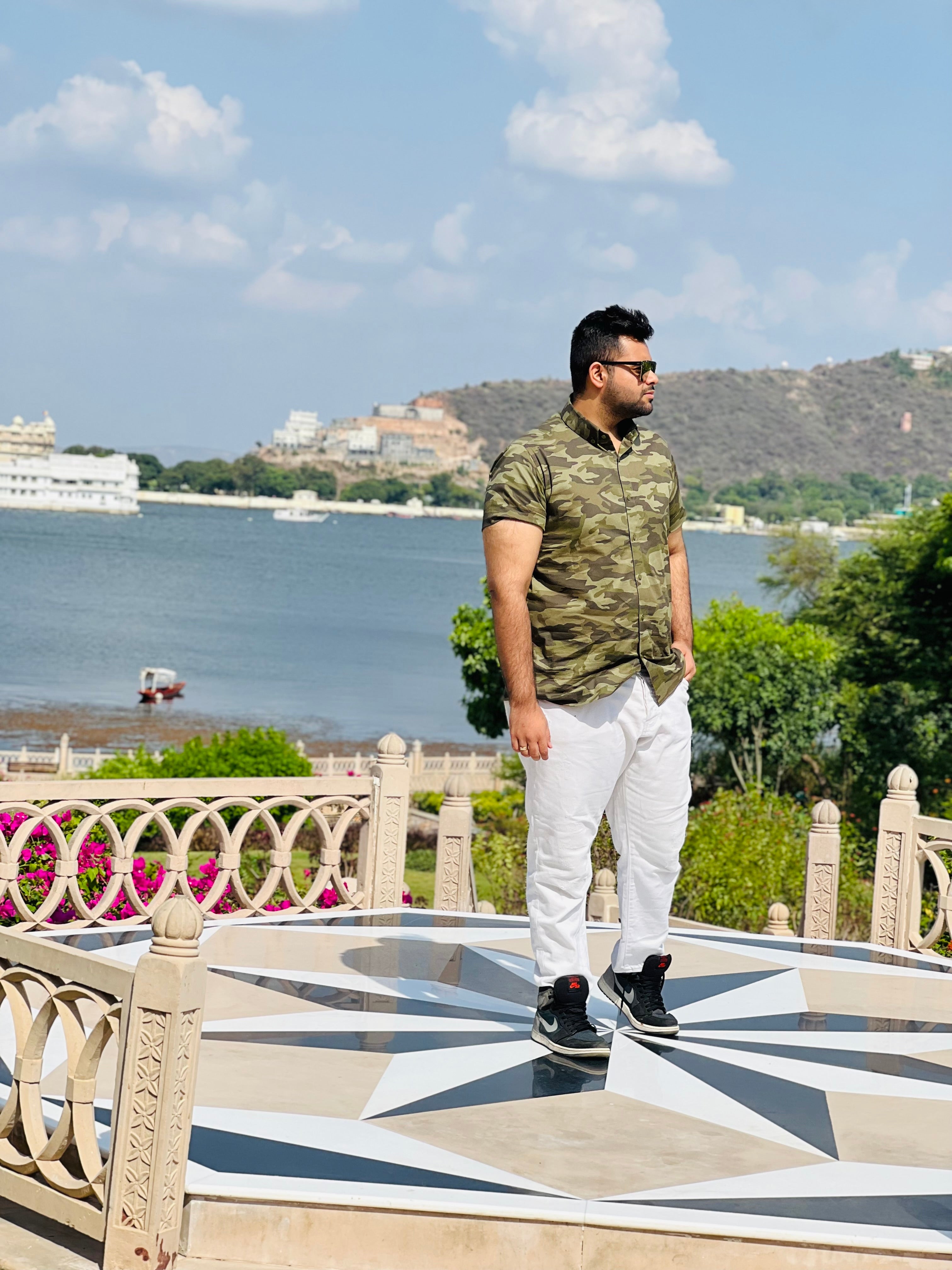 Menswear Camouflage Shirt