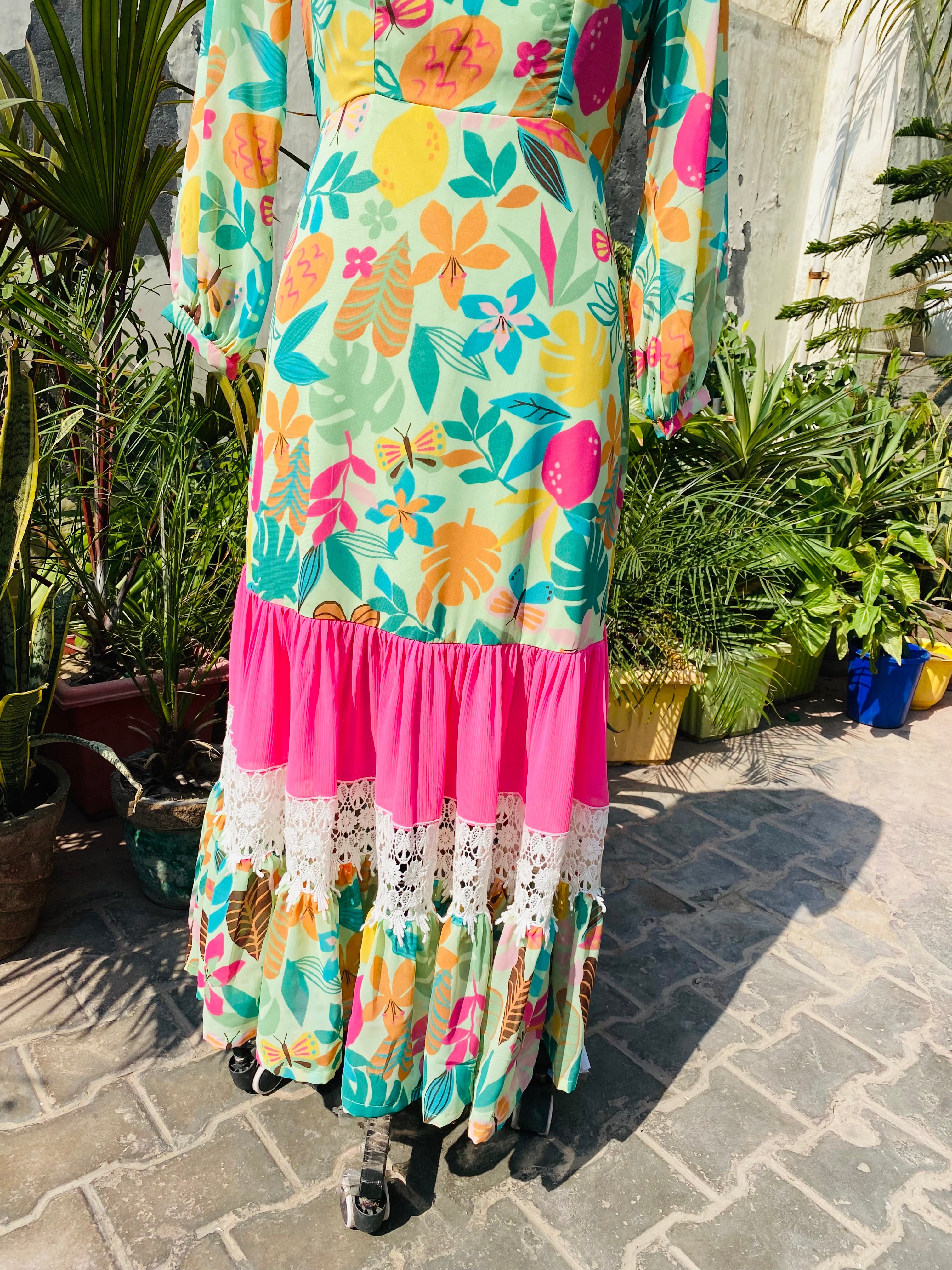 Mint Vacation Maxi