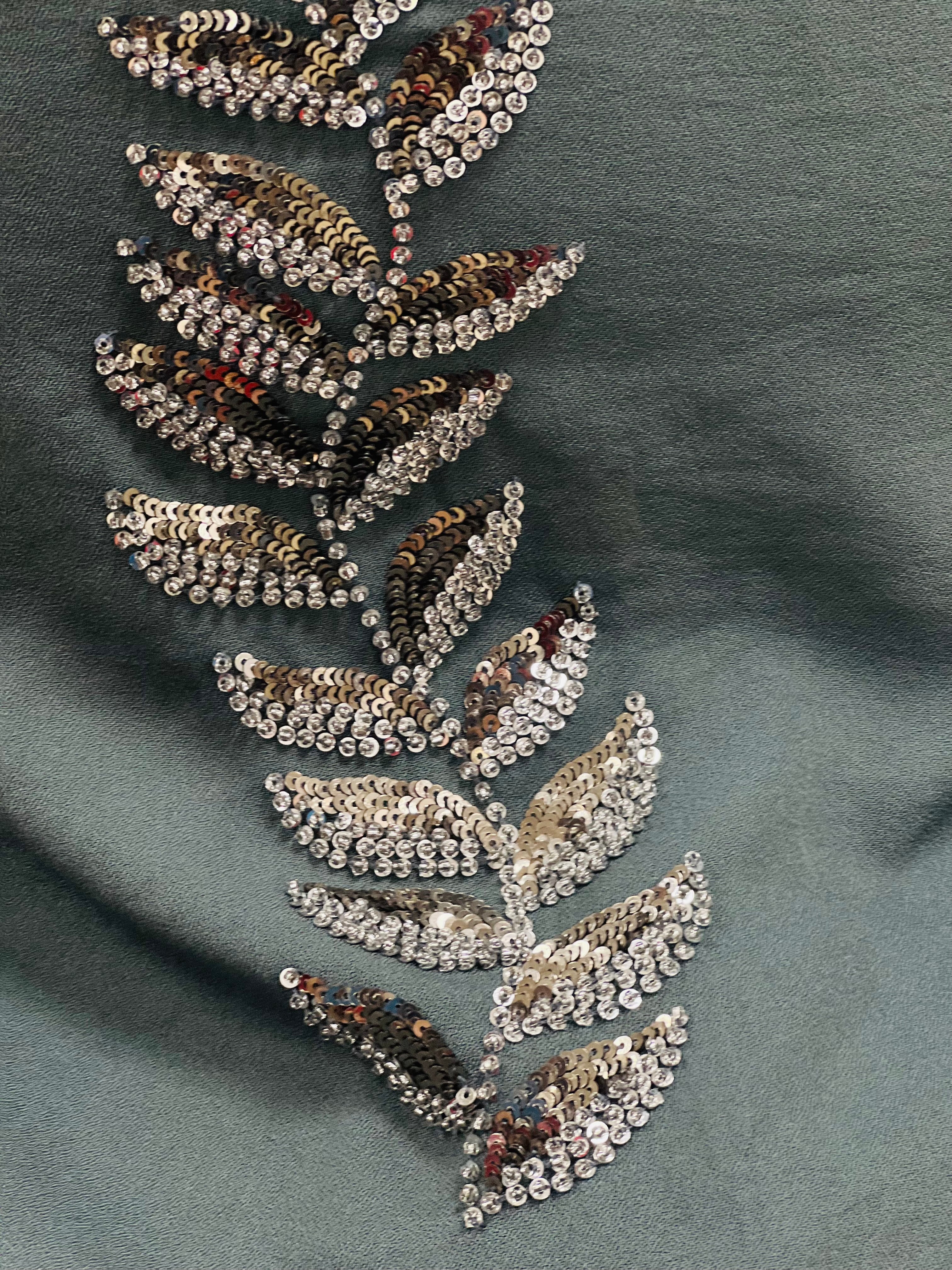 Grey Embroidered Co-Ord Set