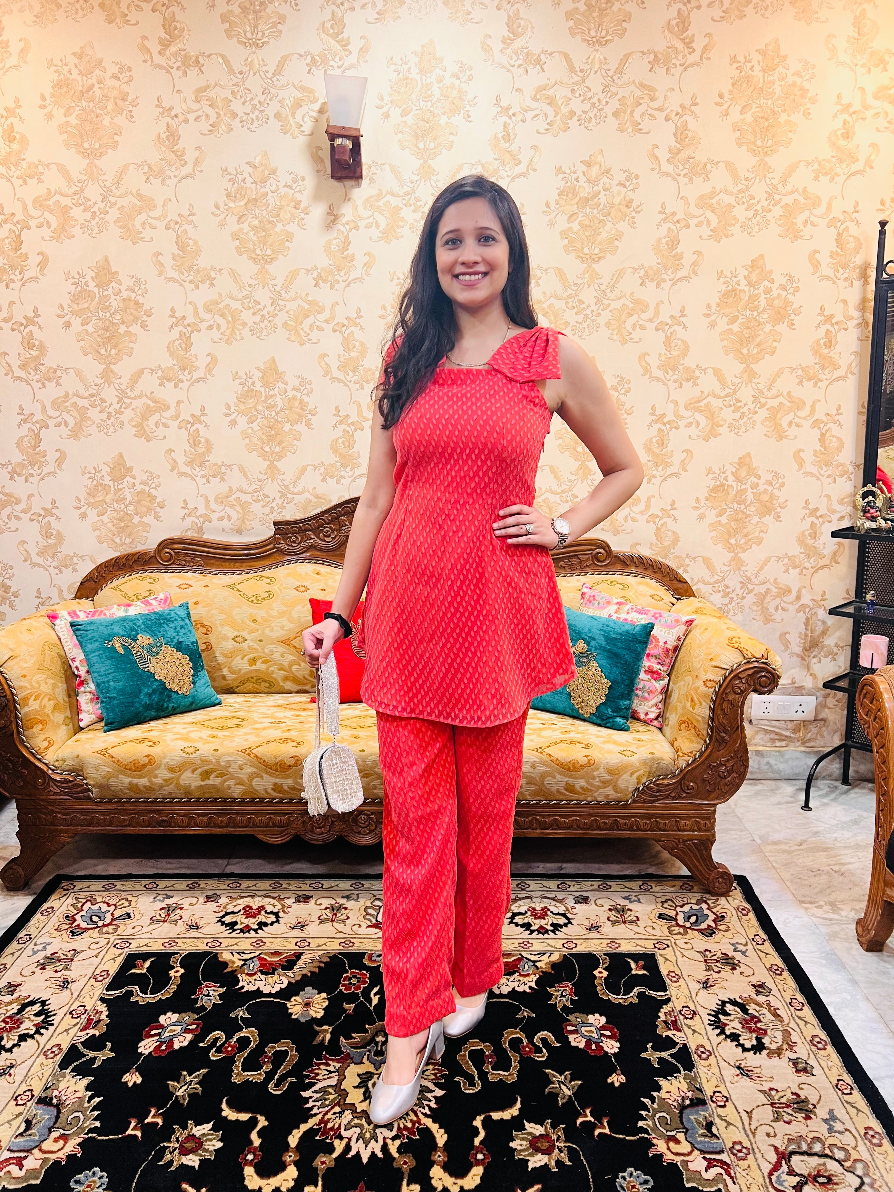 Aparna's Dobby Co-Ord Set