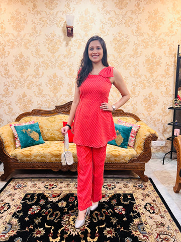 Aparna's Dobby Co-Ord Set