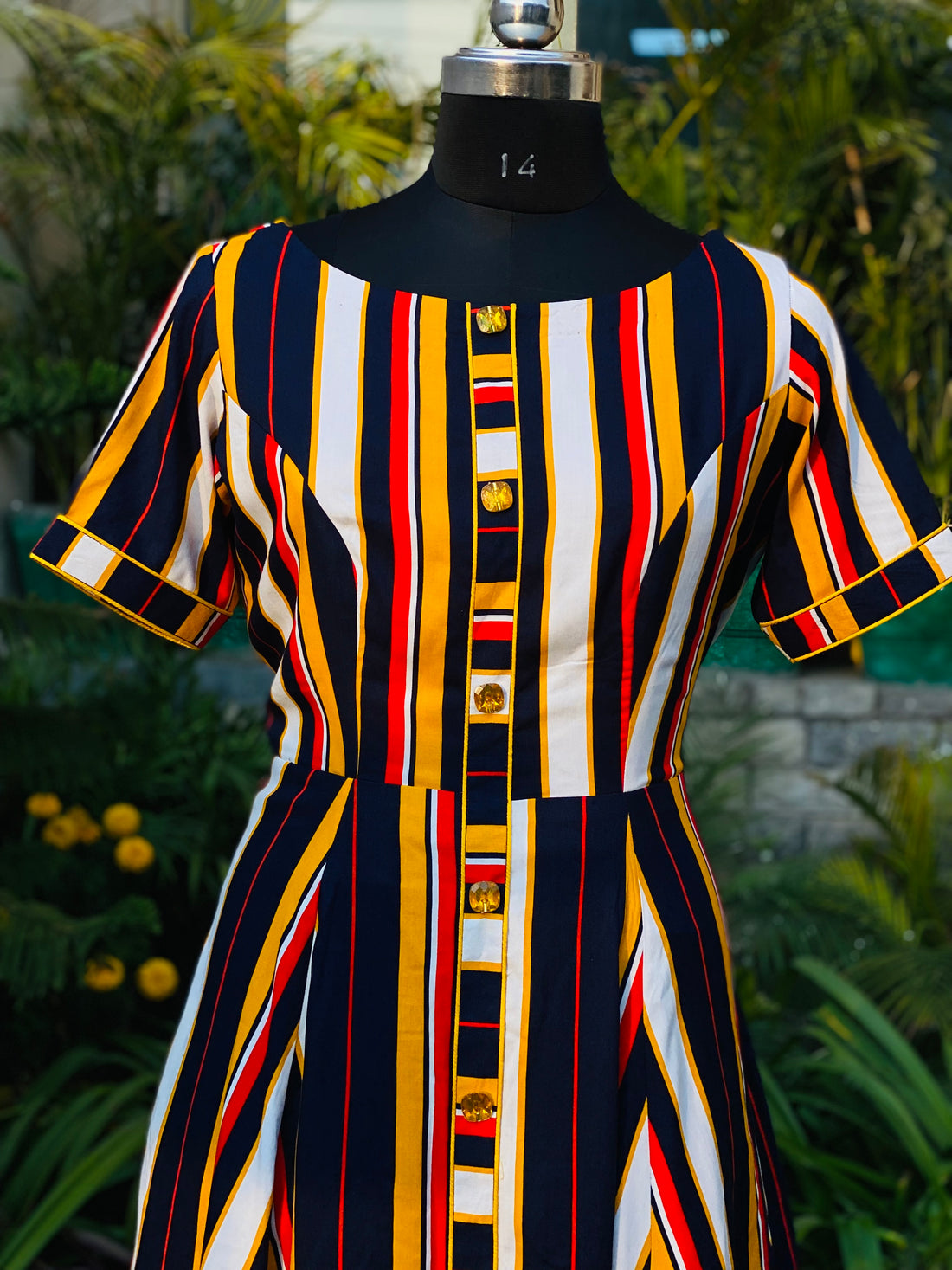 Colorful Stripes Dress