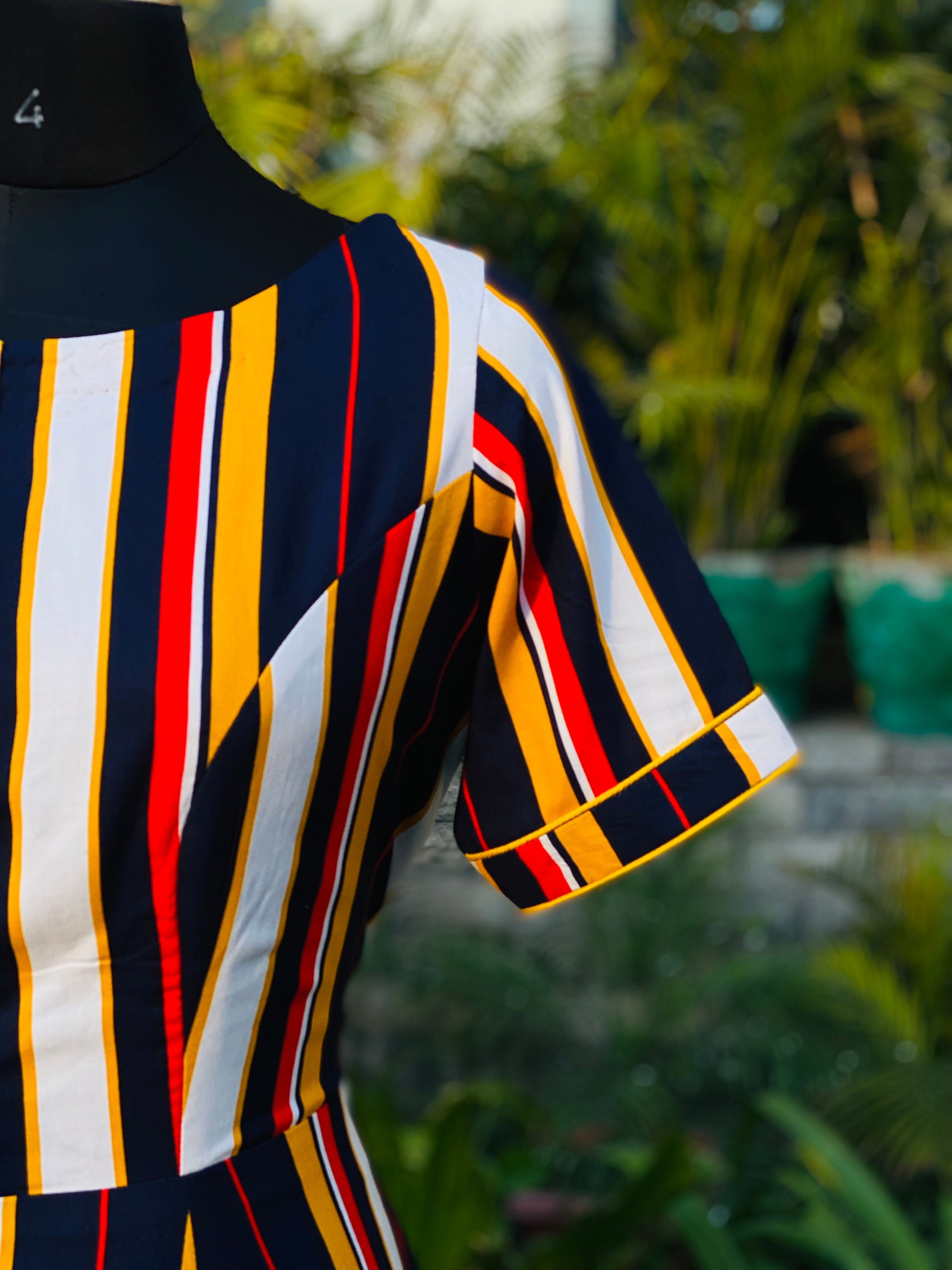 Colorful Stripes Dress