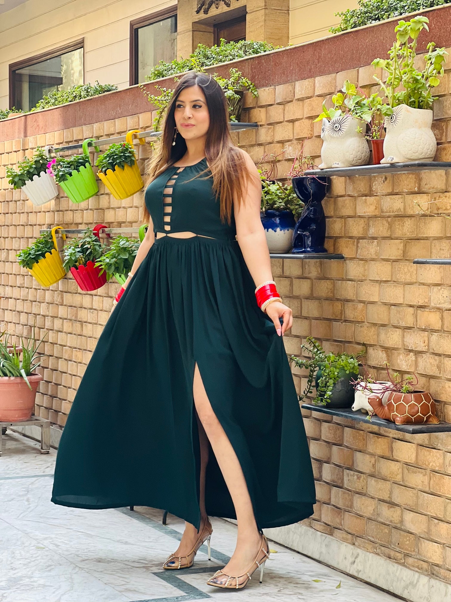 Green Window Maxi