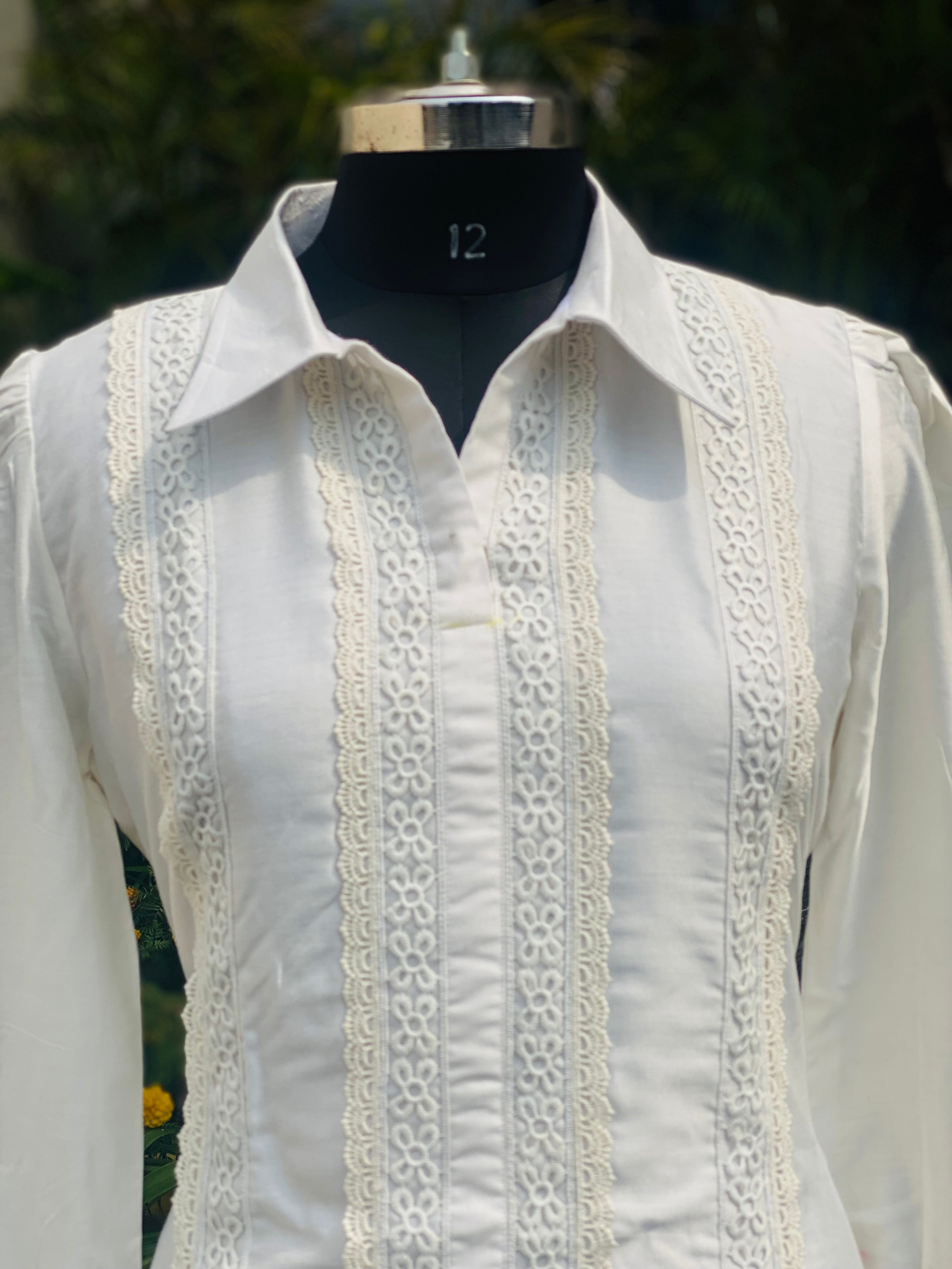 White Enhanced Top