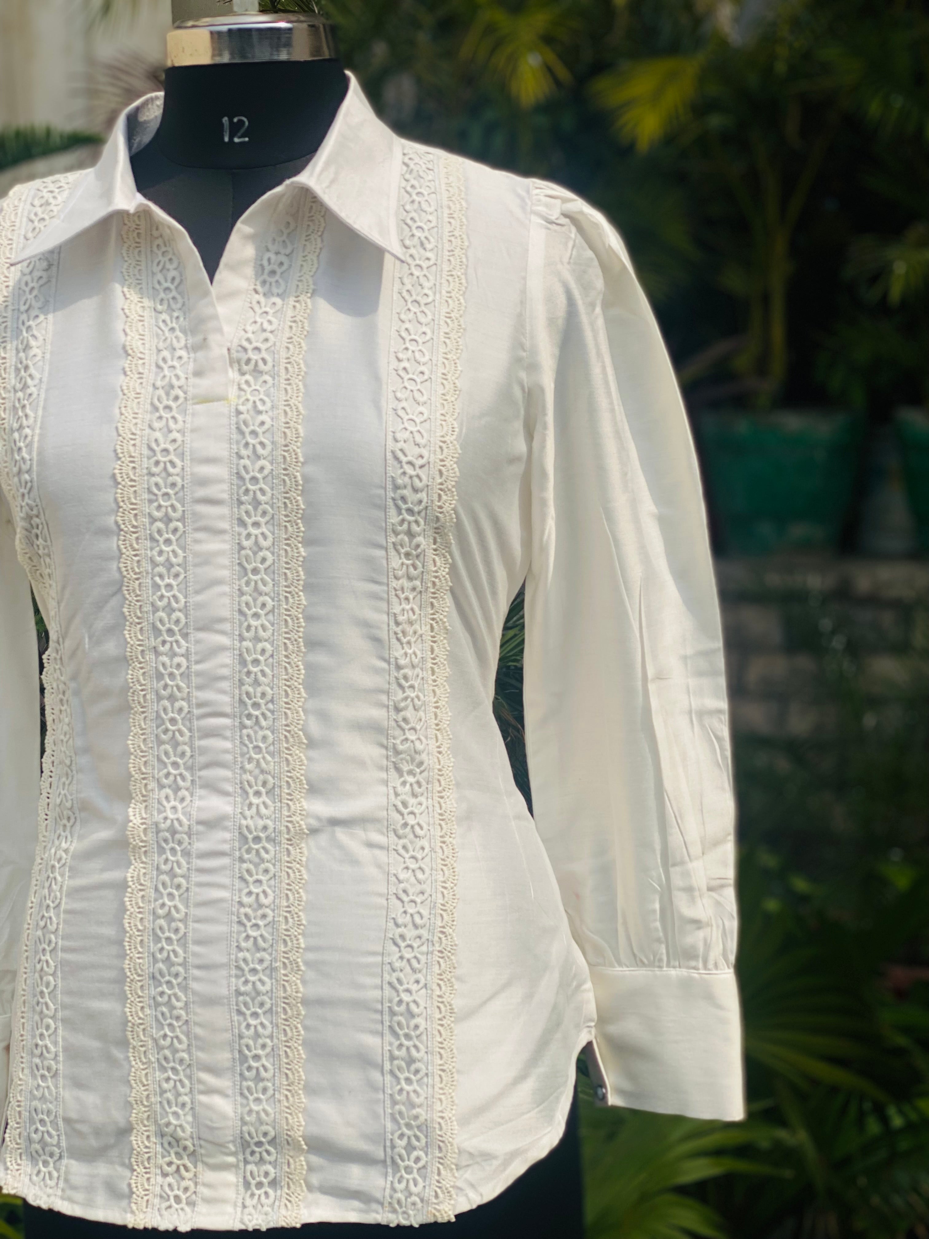 White Enhanced Top