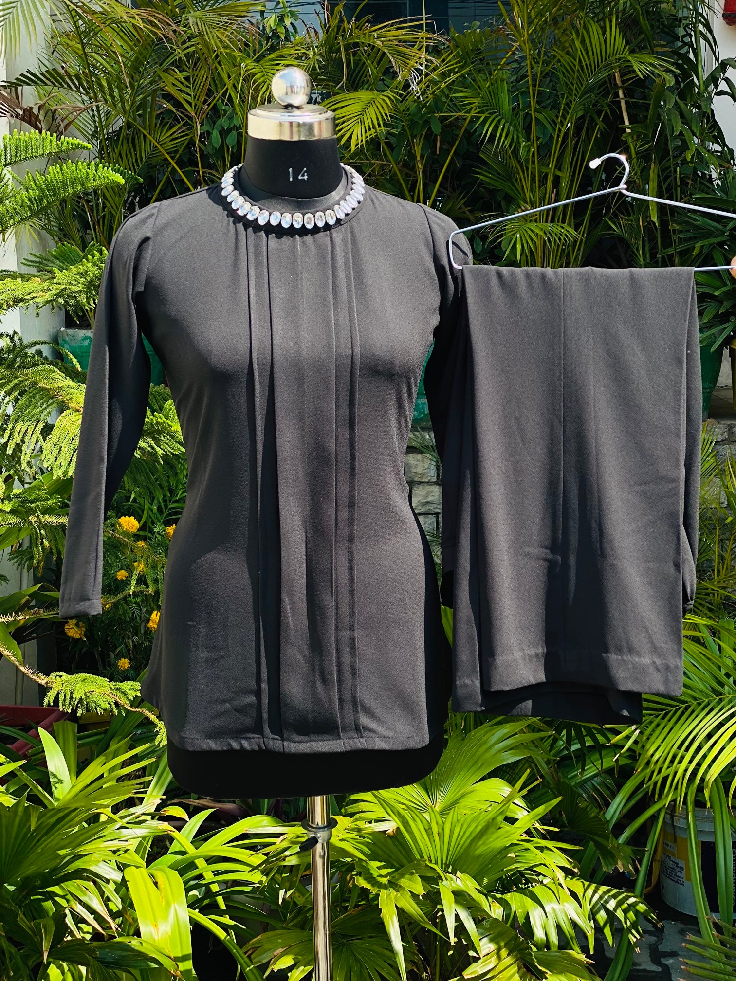 Black Co-Ord Set