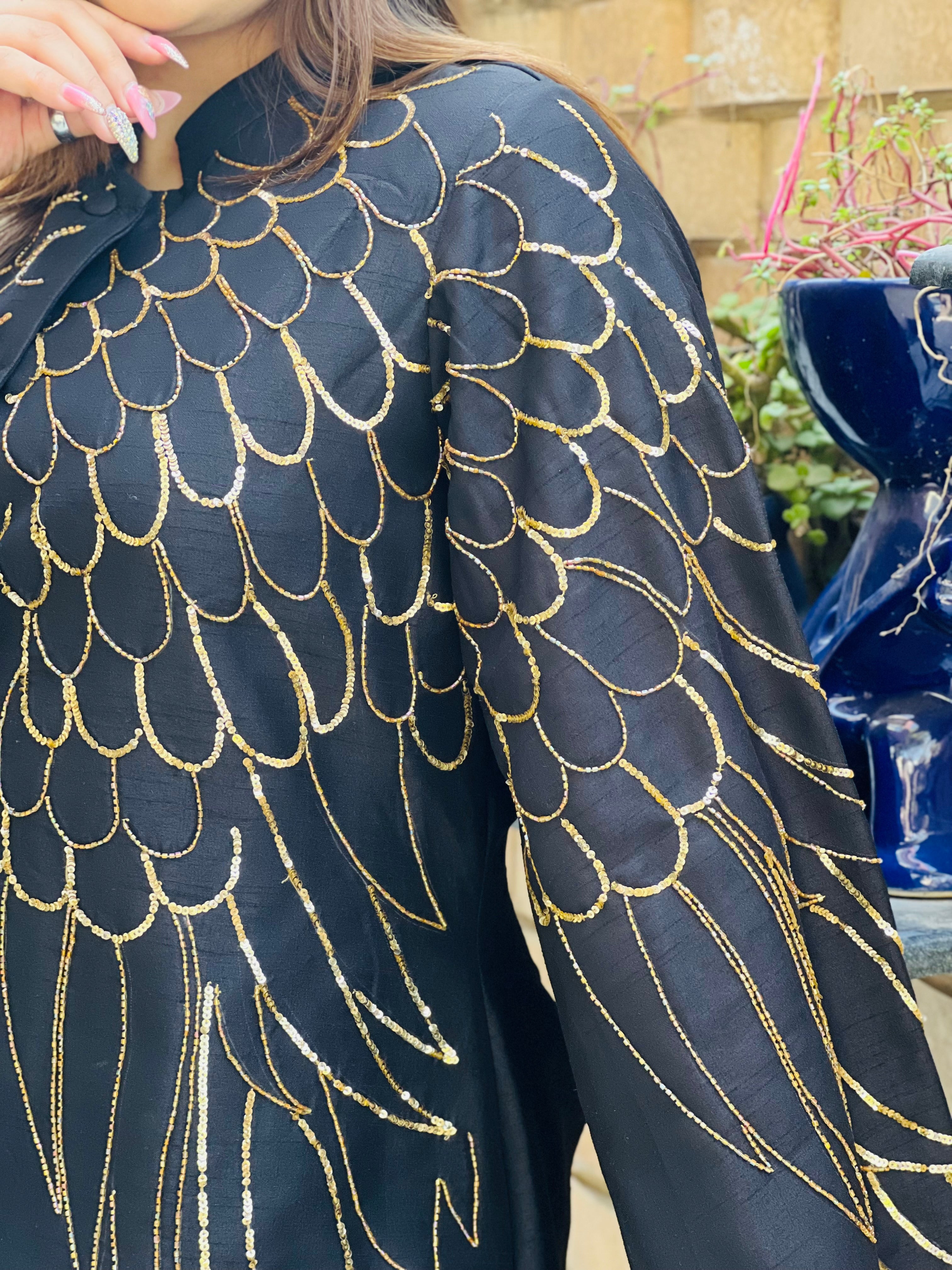 Bat Wings Cape Coat