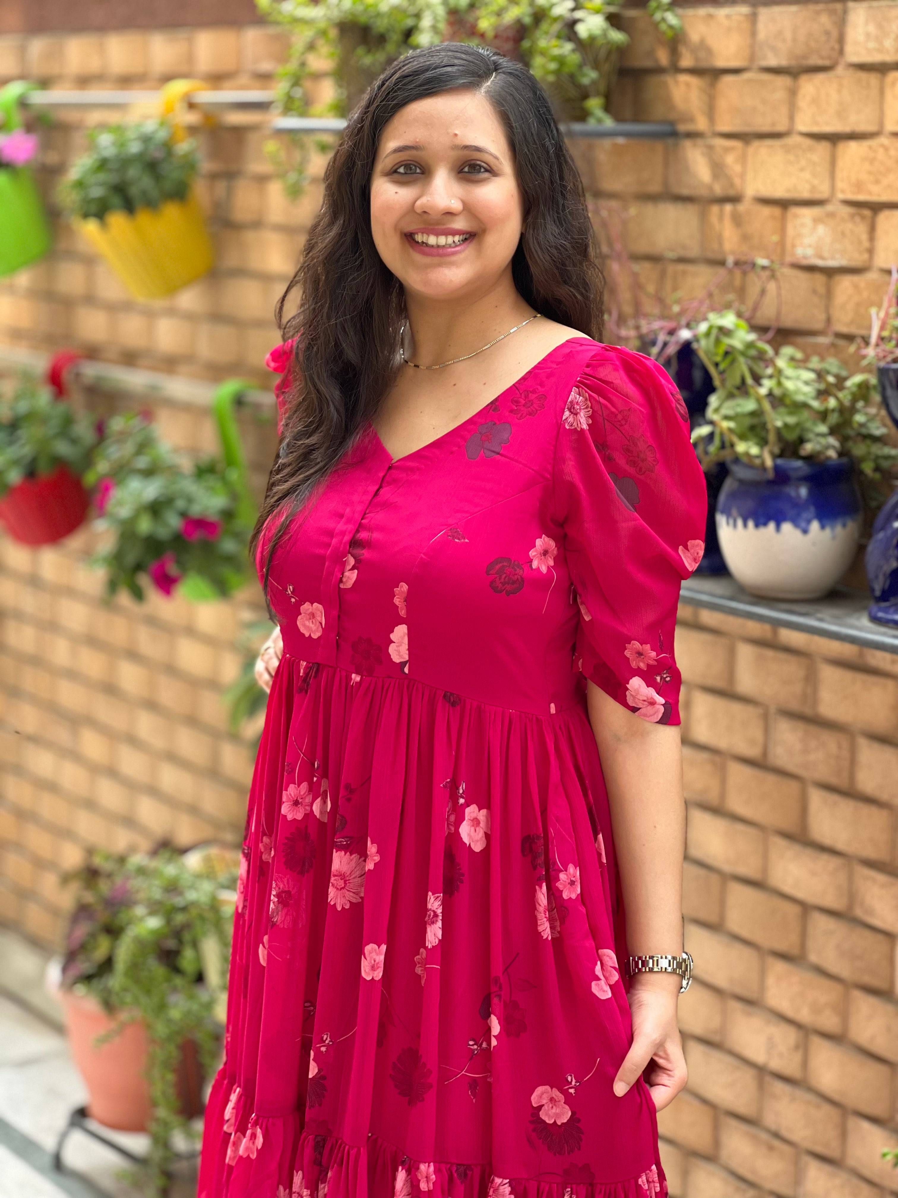 Pink Feeding Friendly Midi