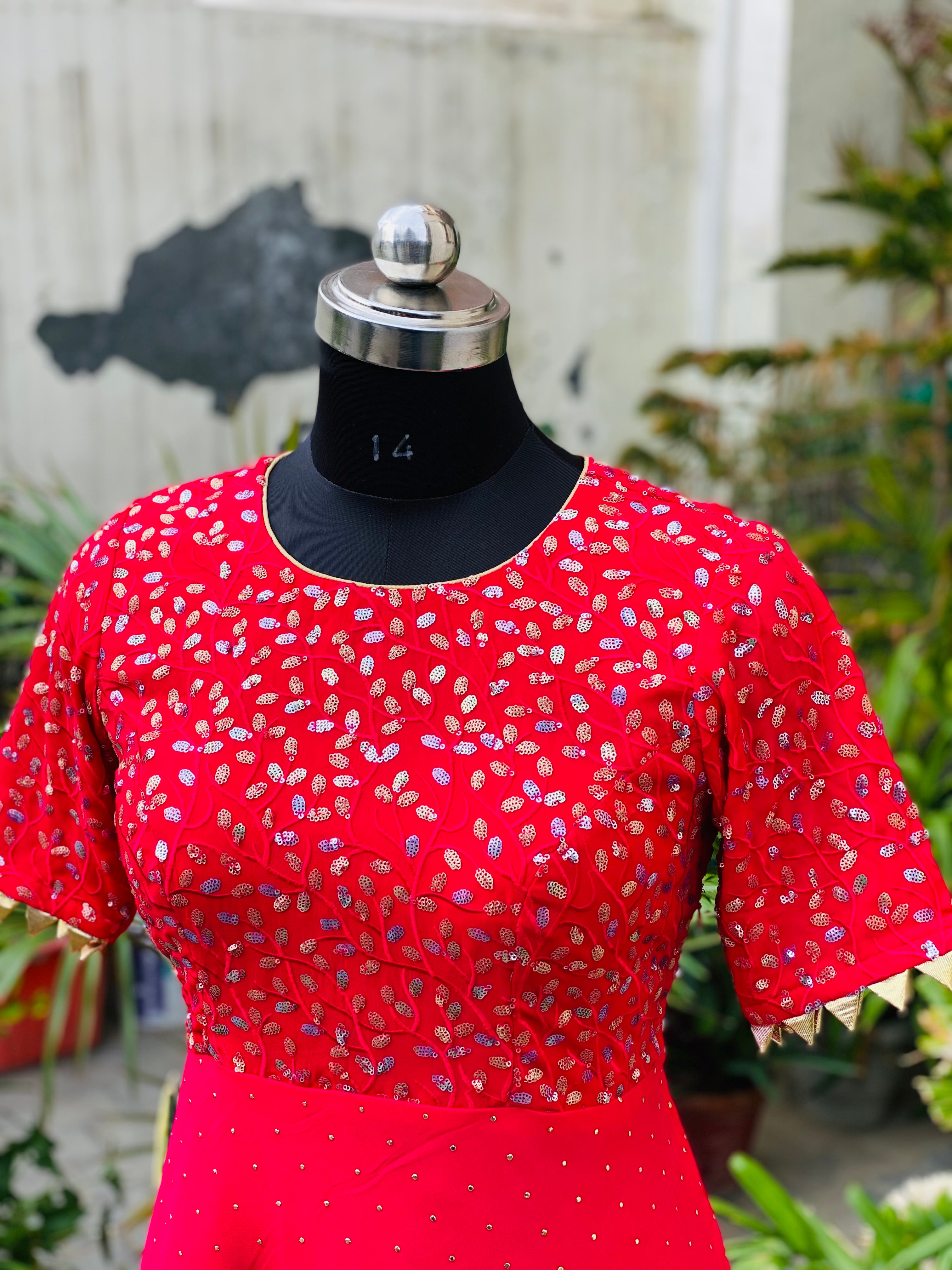 Hot Pink Dhoti Suit