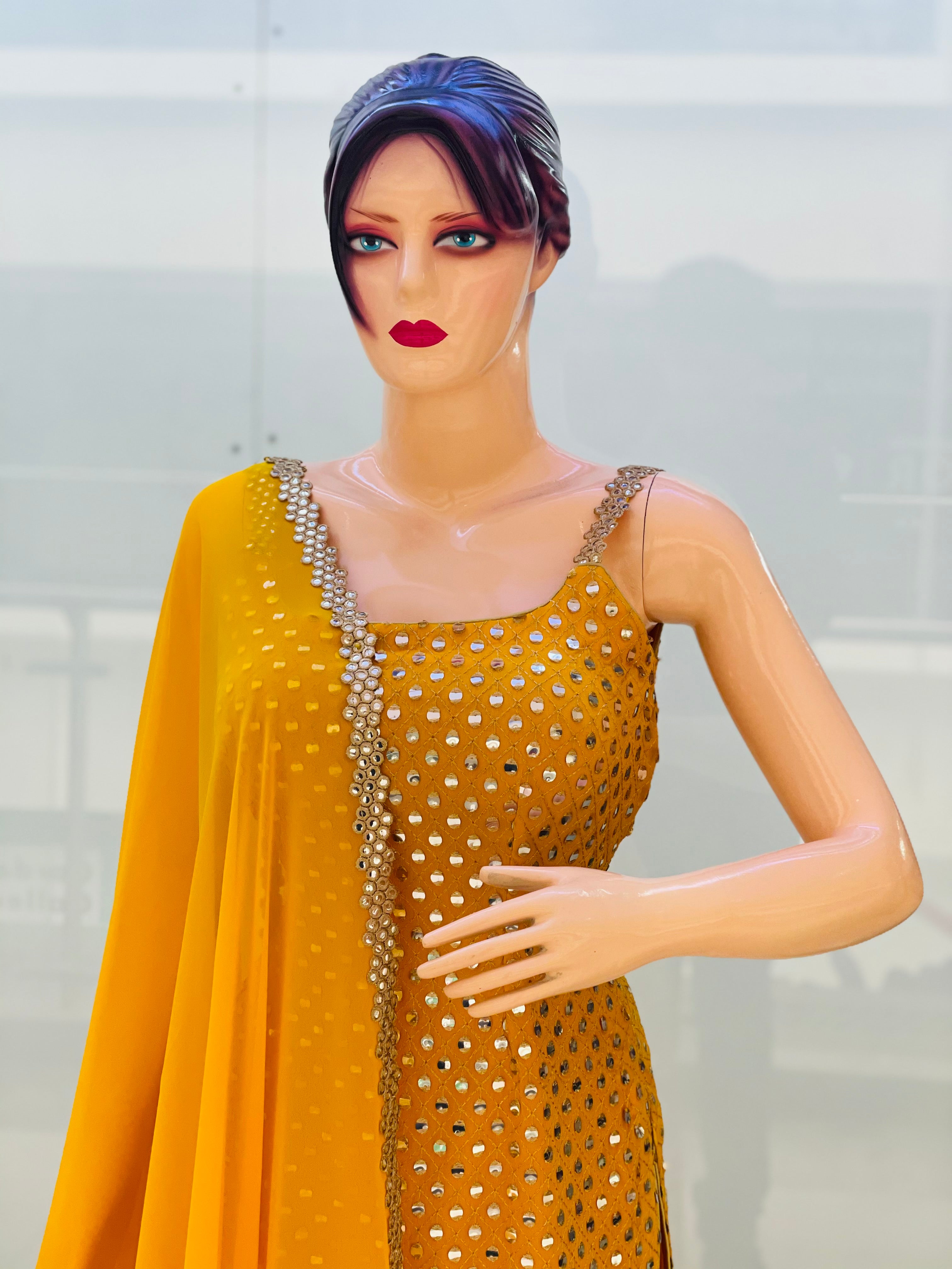 Yellow Haldi Suit