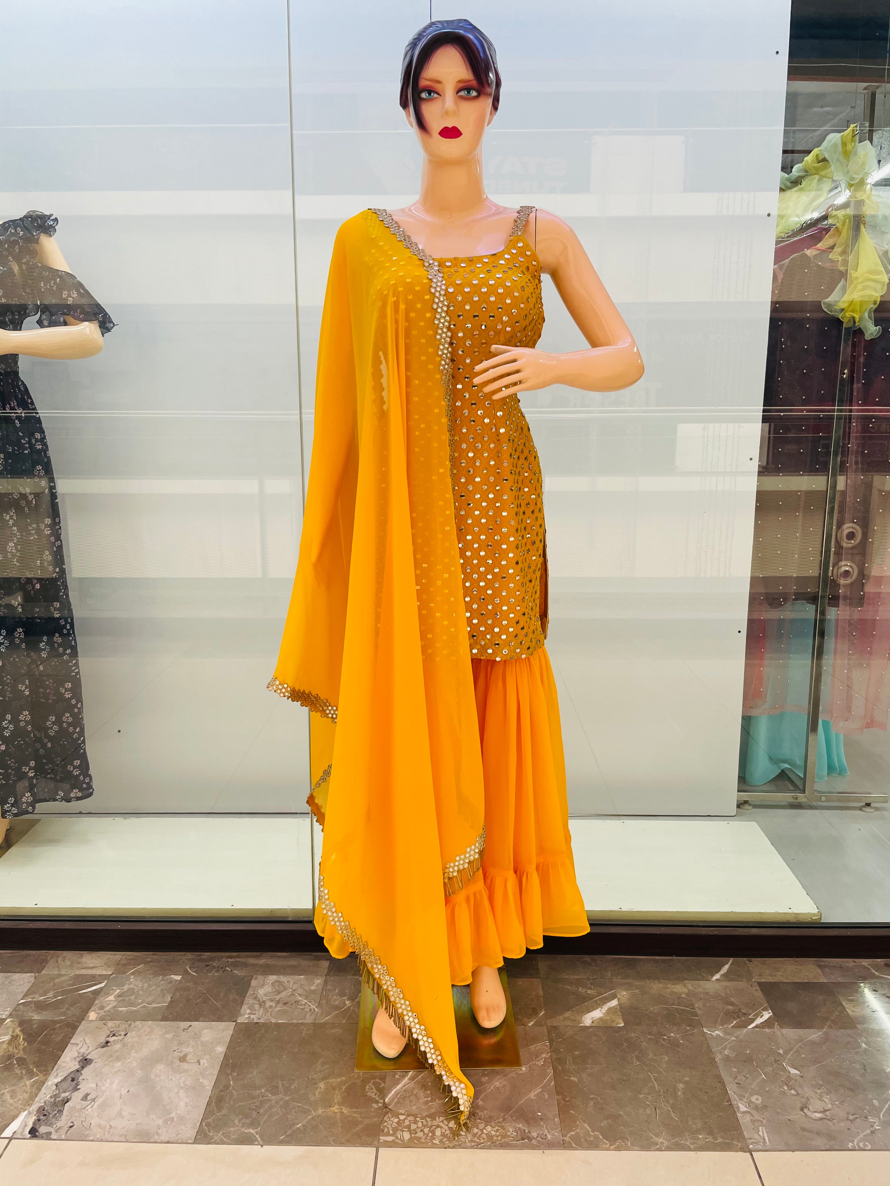 Yellow Haldi Suit