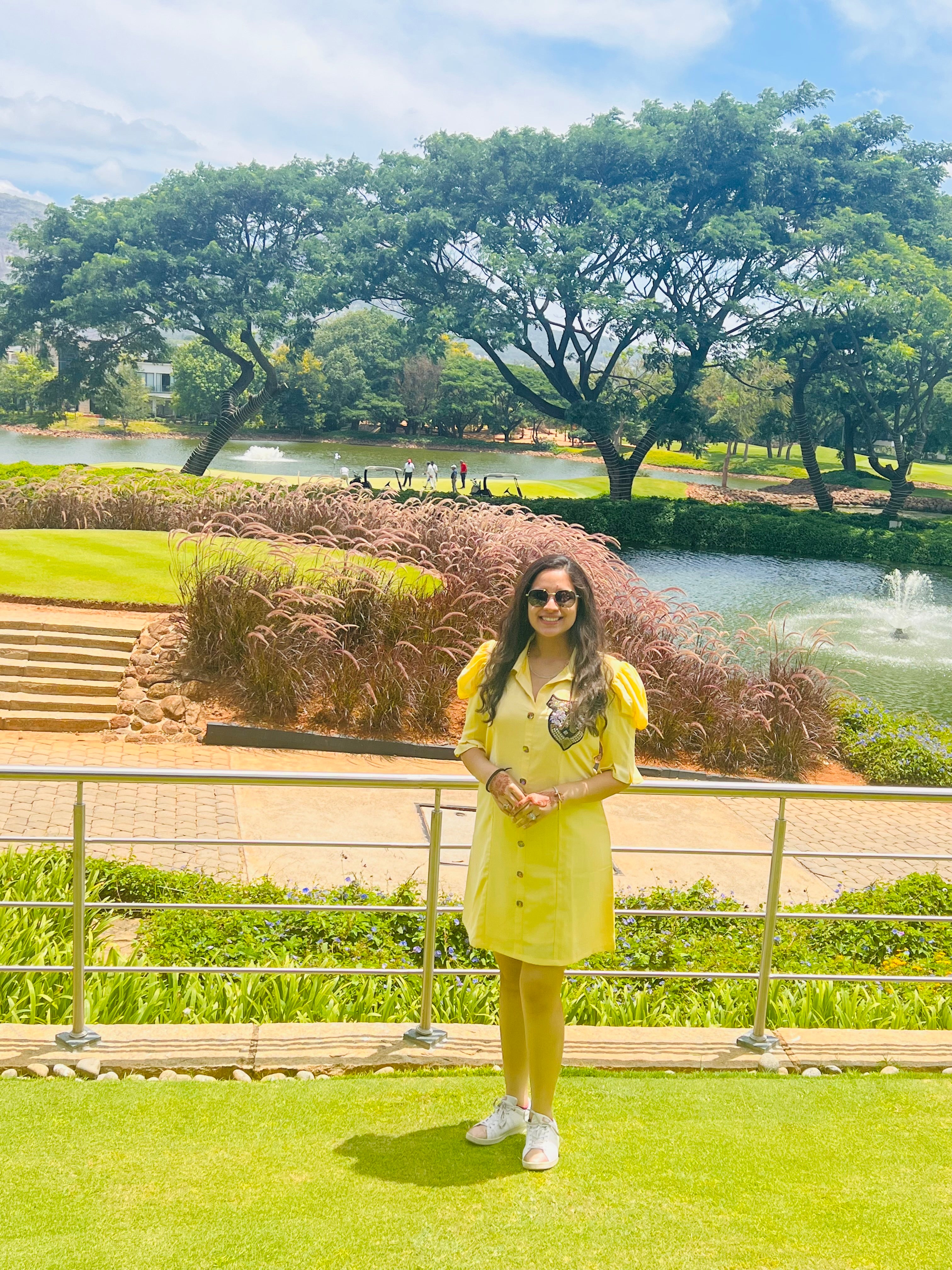 Lemon Yellow Shirt Dress