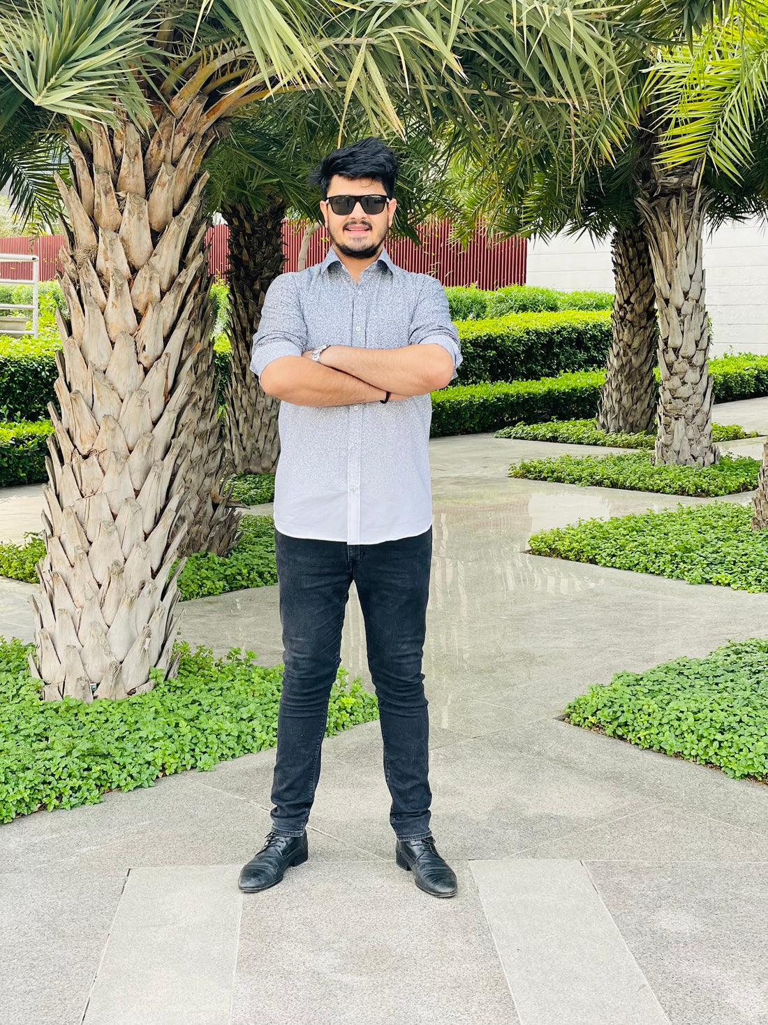 Black & White Gradient Shirt