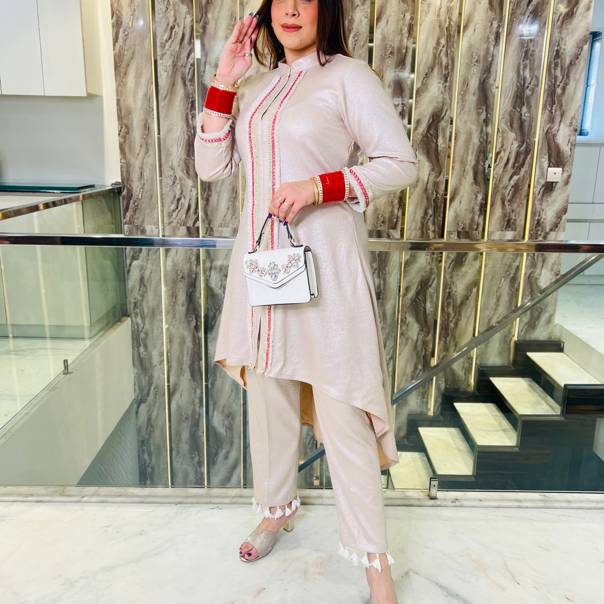 Rose Gold Co-Ord Set