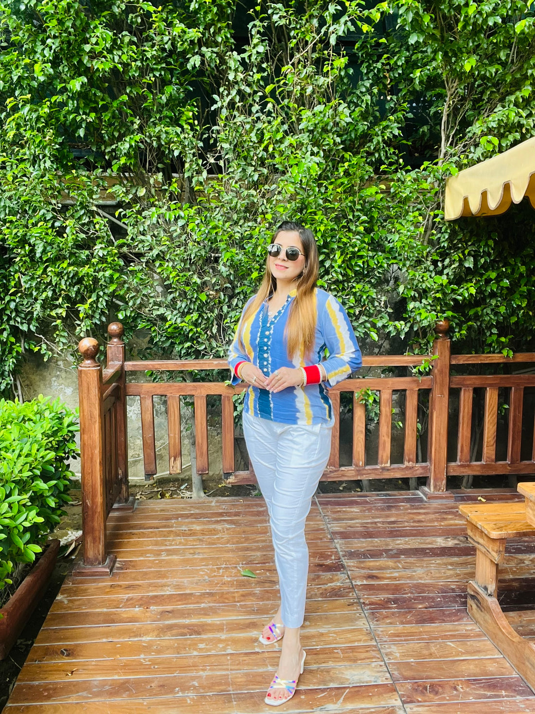 Tie & Die Cotton Top