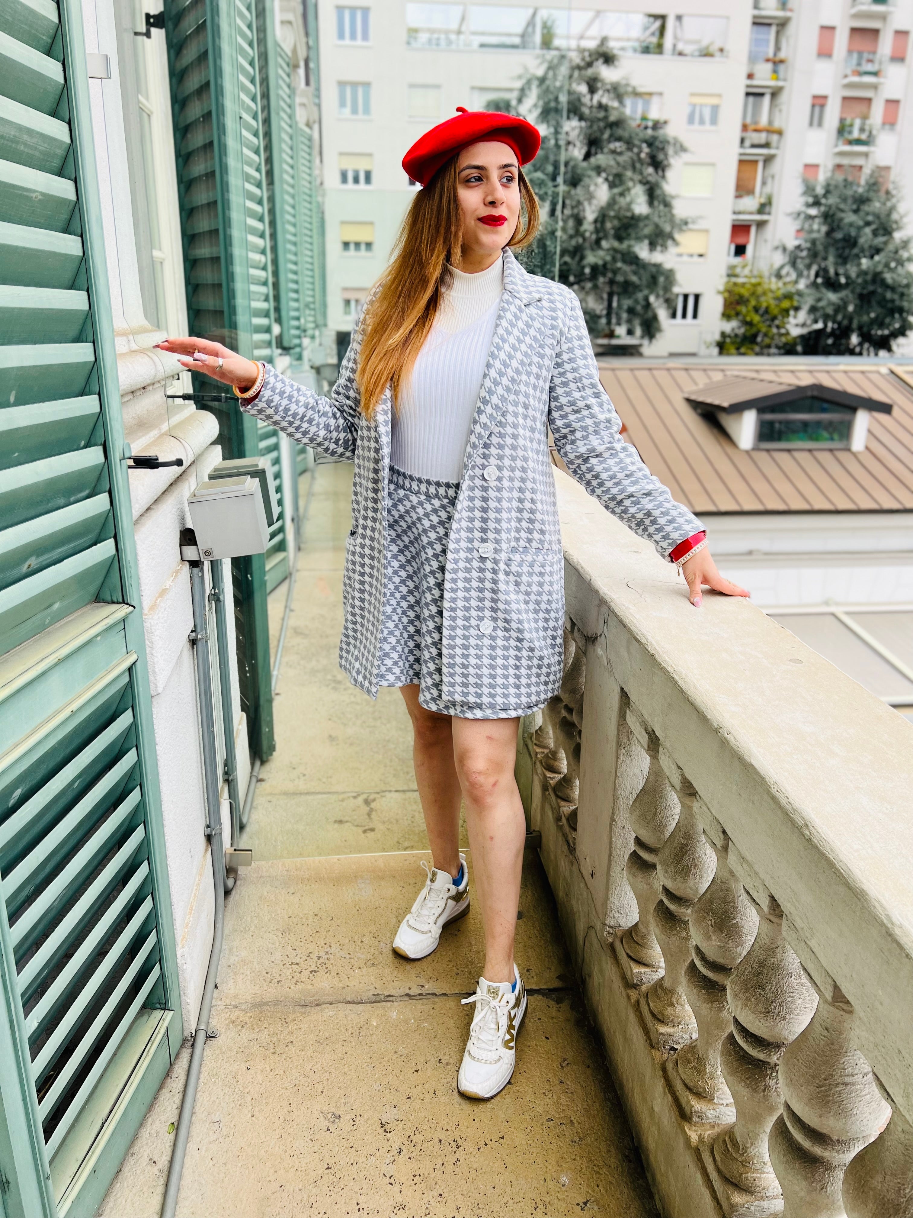 Houndstooth Co-Ord Set