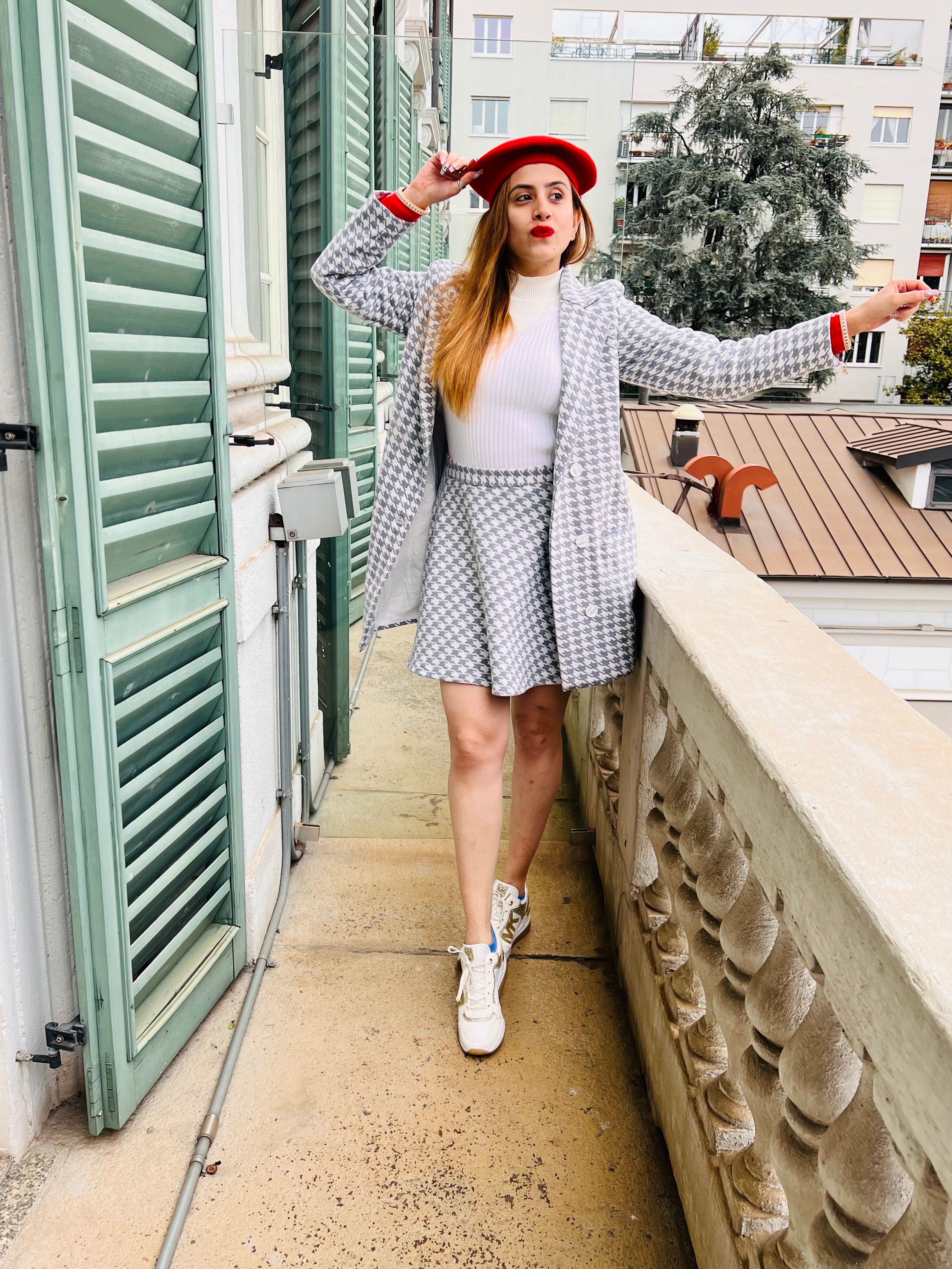 Houndstooth Co-Ord Set