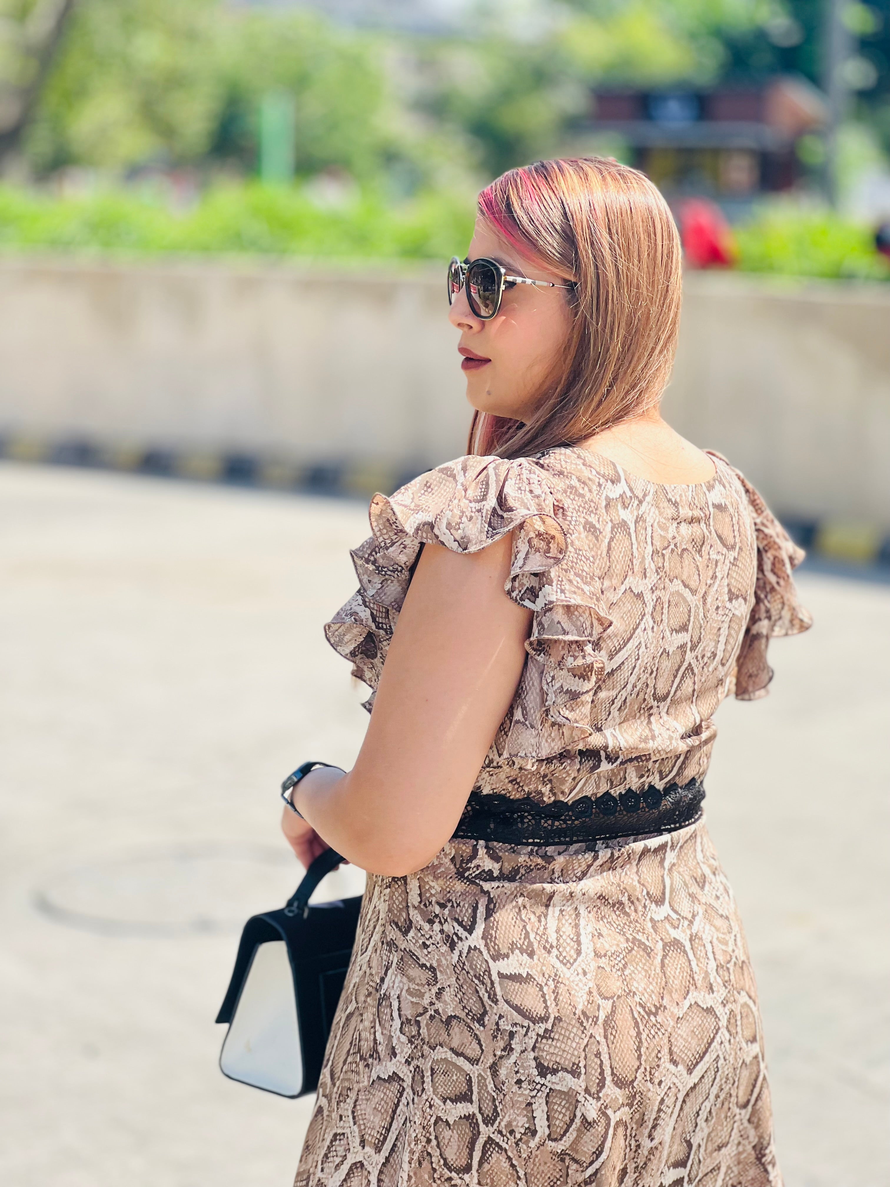 Snakeskin Midi