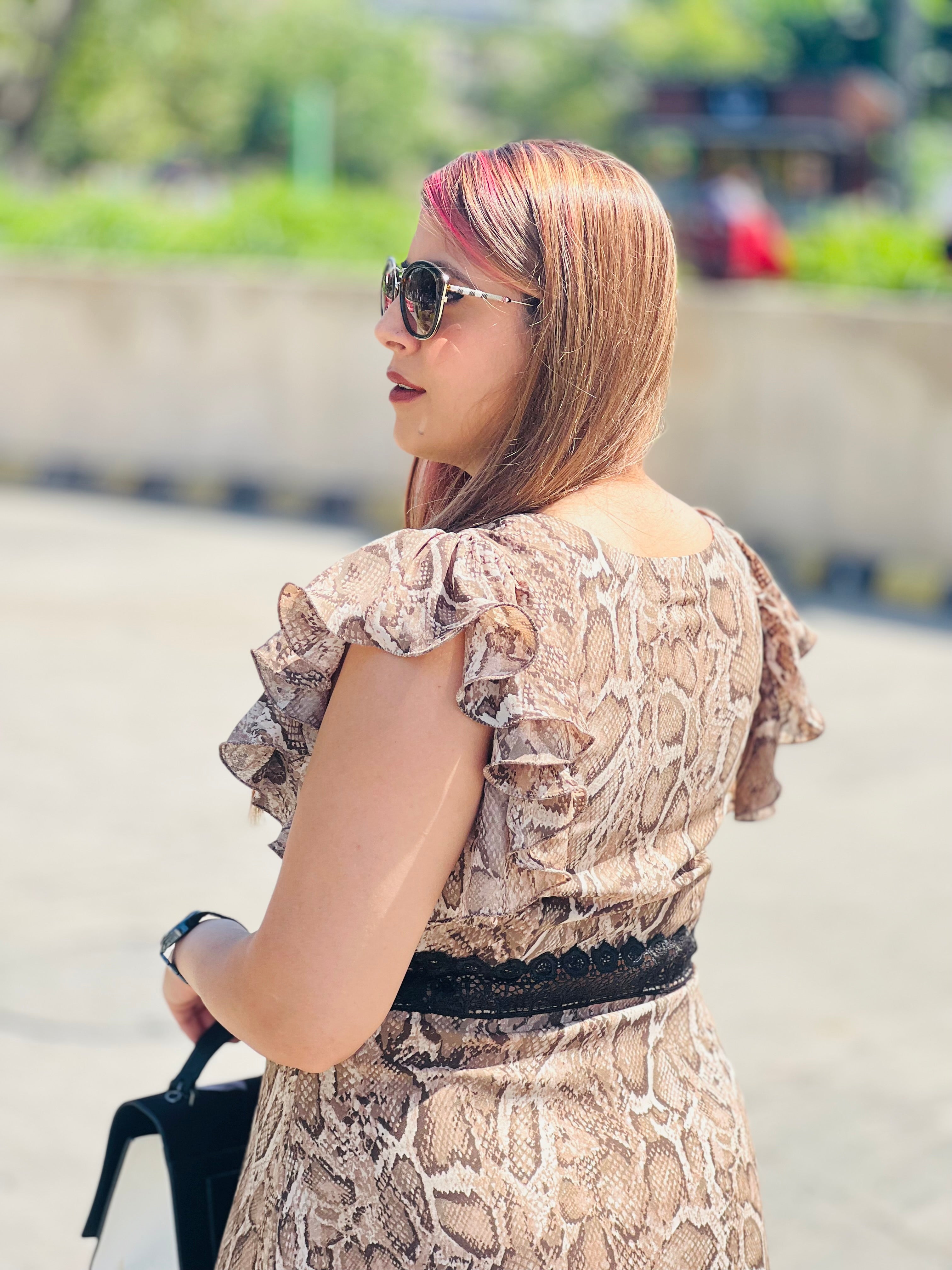 Snakeskin Midi