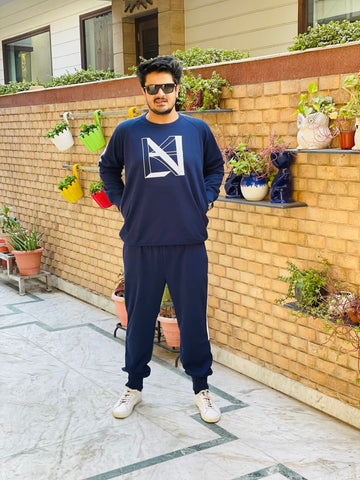 Menswear Navy Blue LC Signature Track Suit