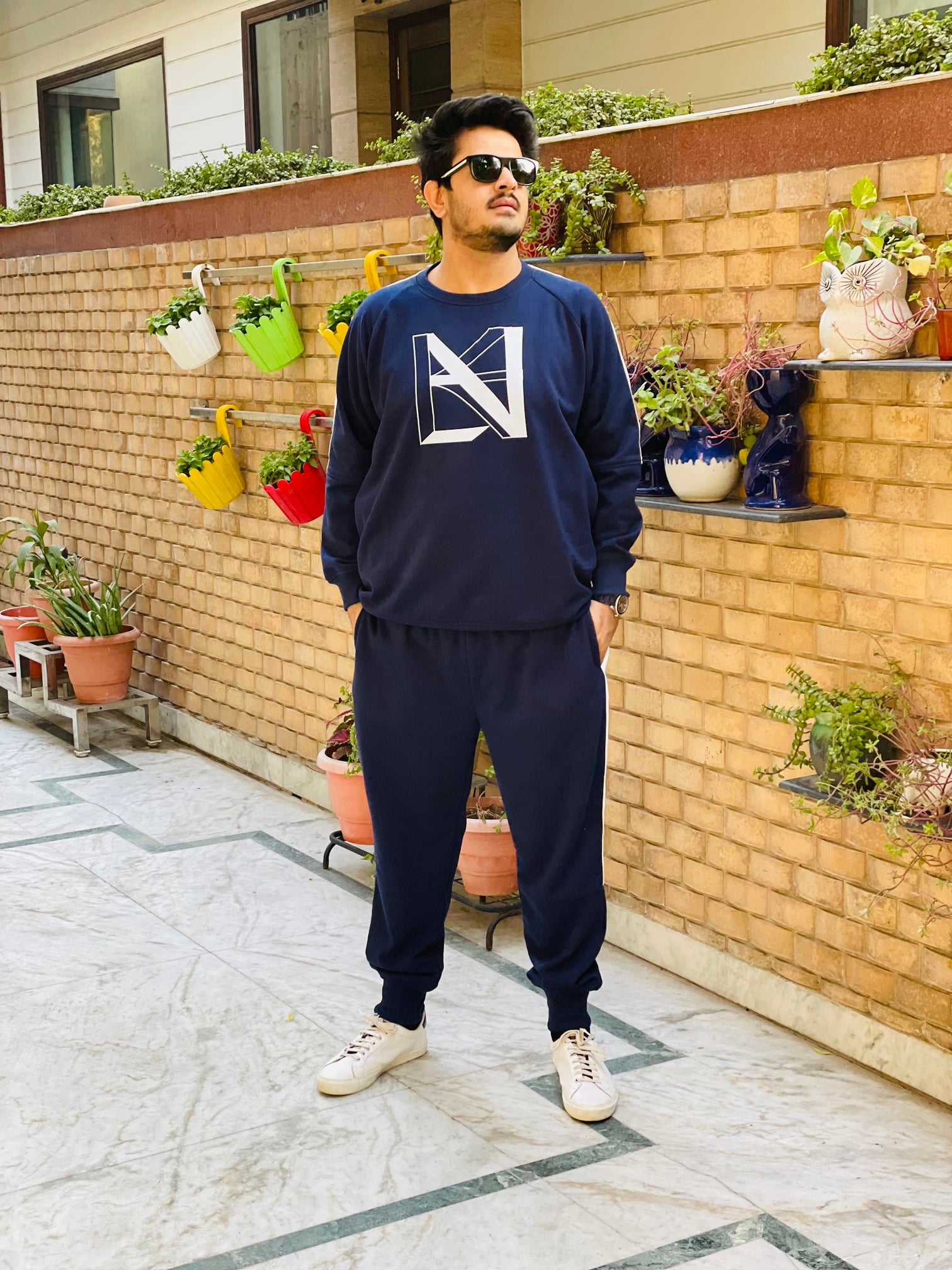 Menswear Navy Blue LC Signature Track Suit