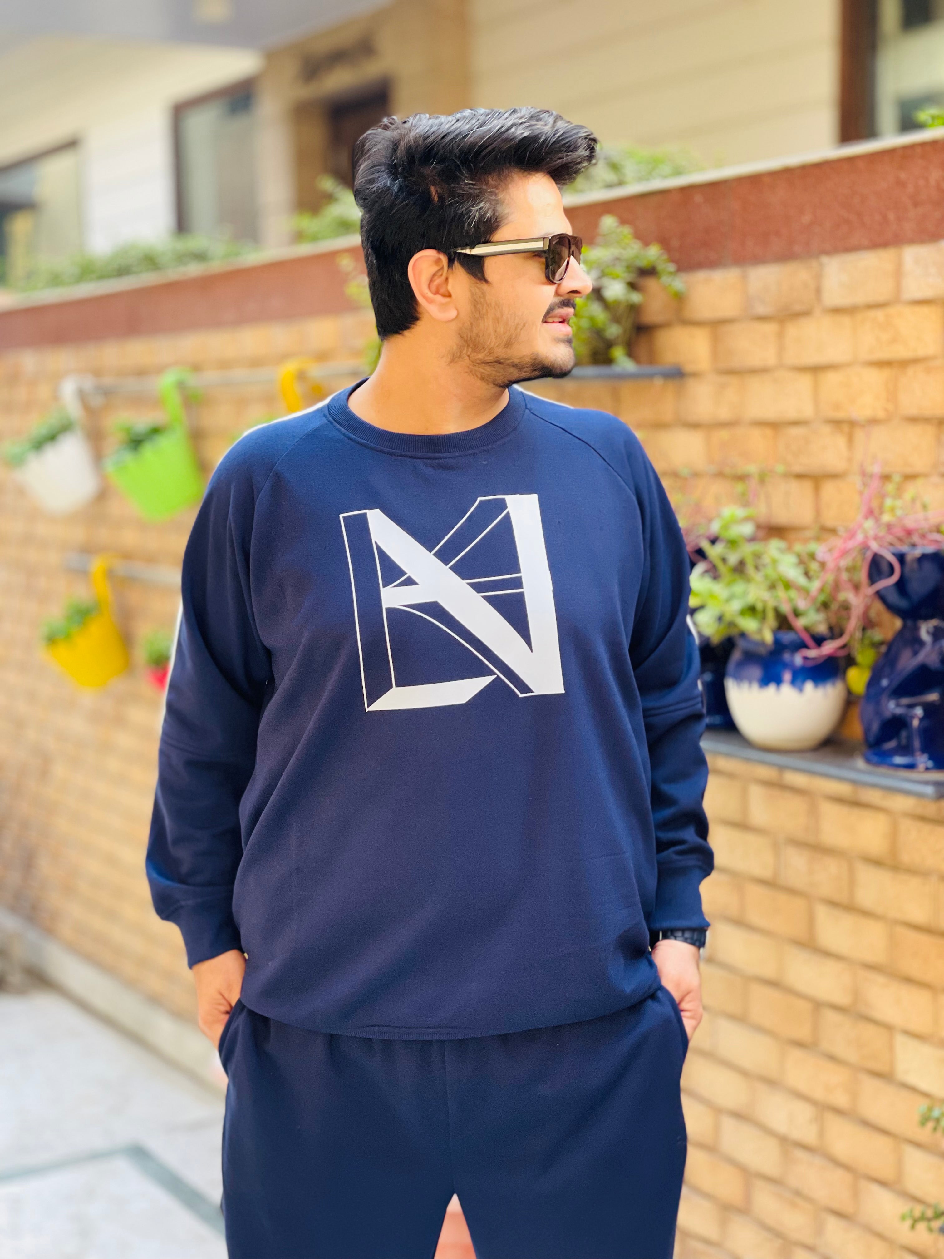 Menswear Navy Blue LC Signature Track Suit