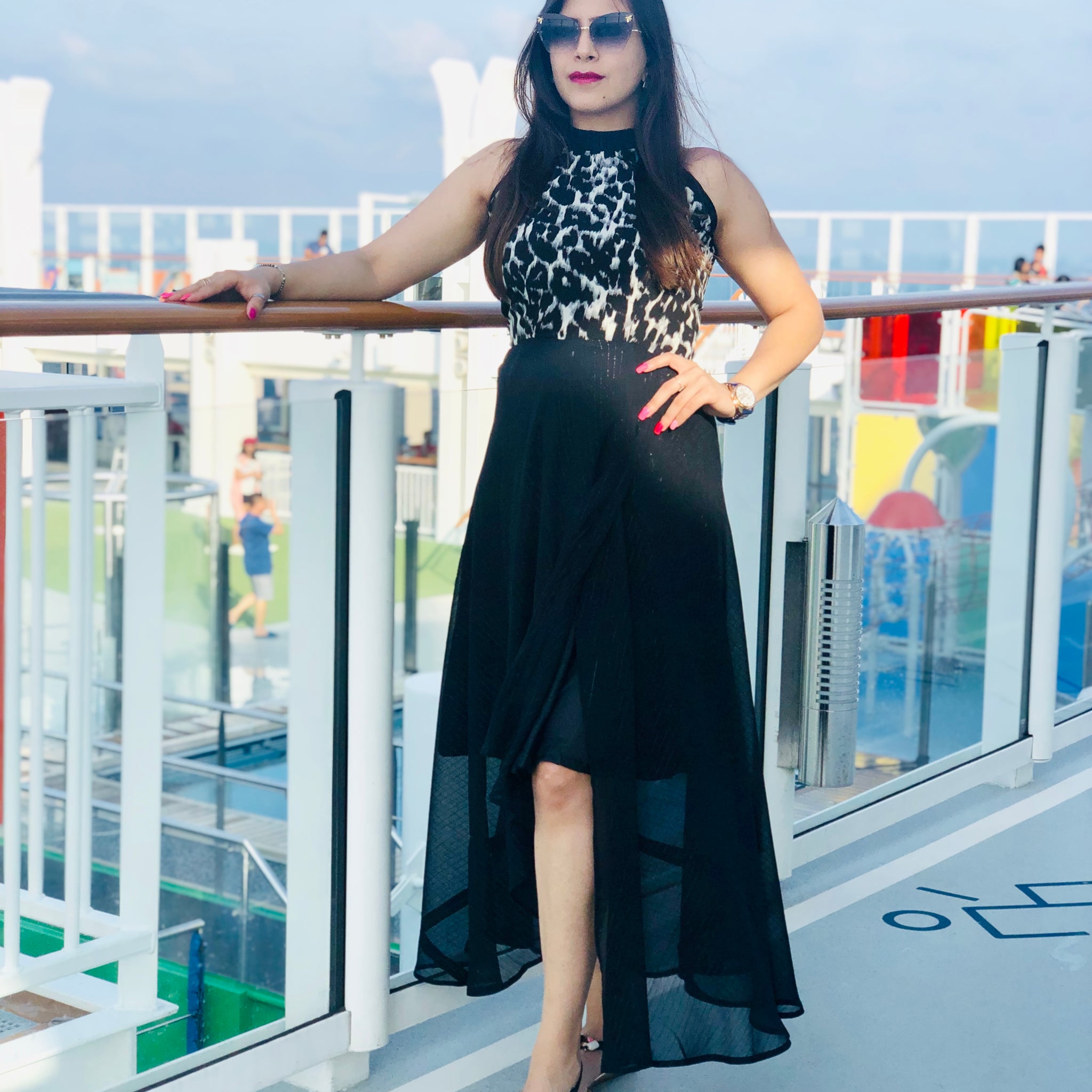 Half & Half Cheetah Midi