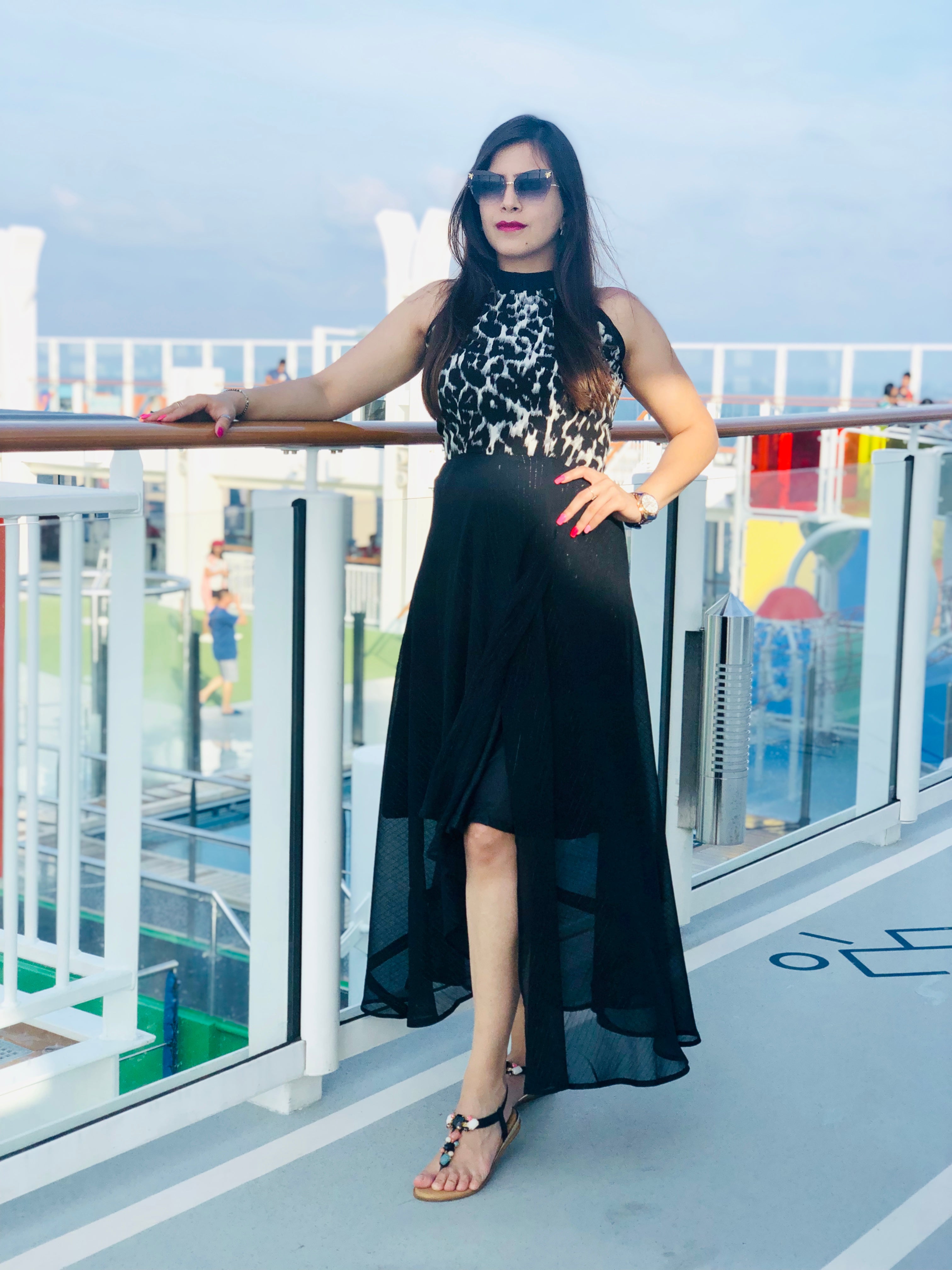 Half & Half Cheetah Midi