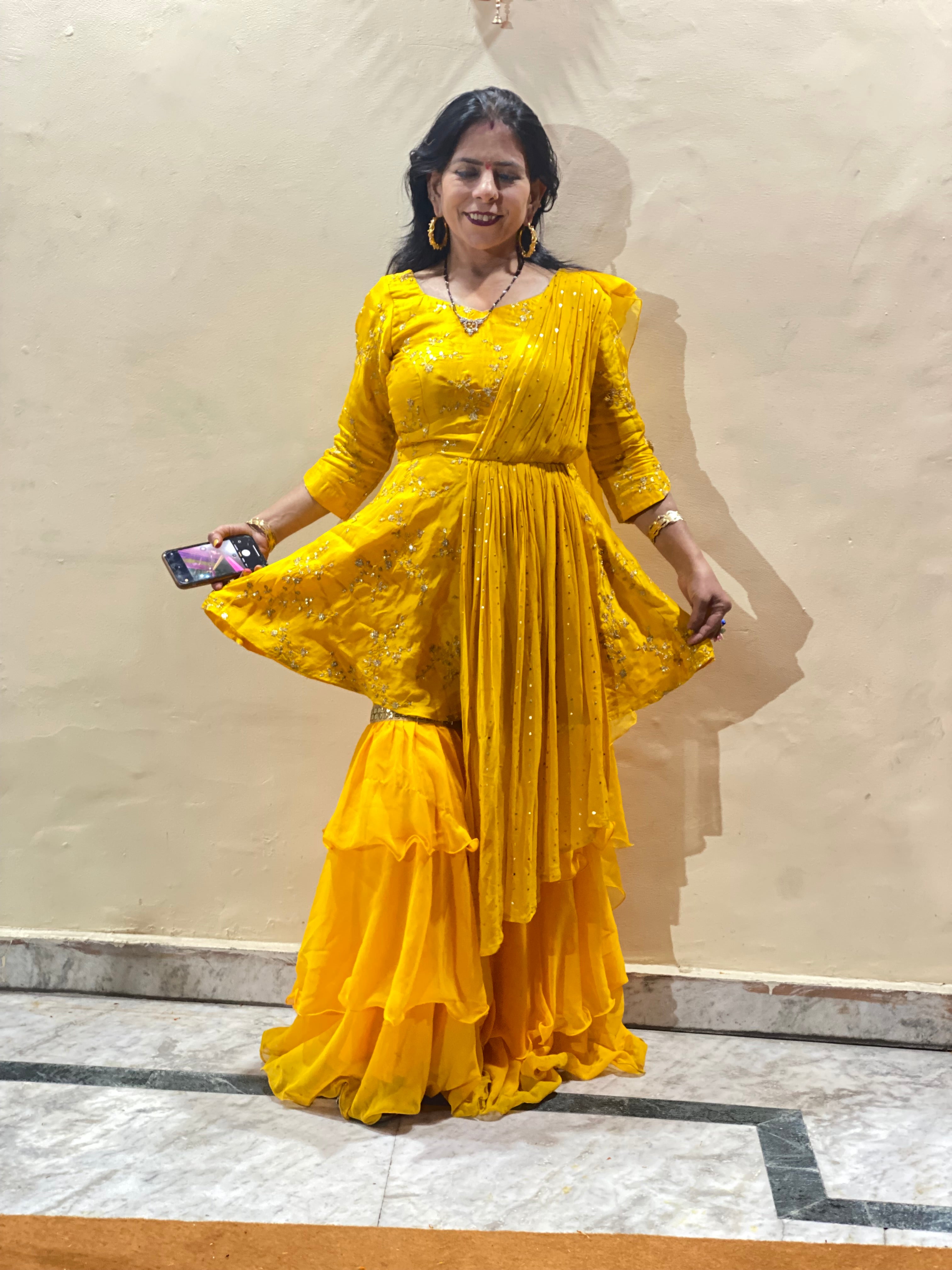 Yellow Garara Suit
