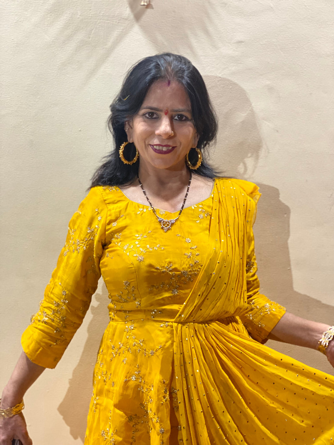 Yellow Garara Suit
