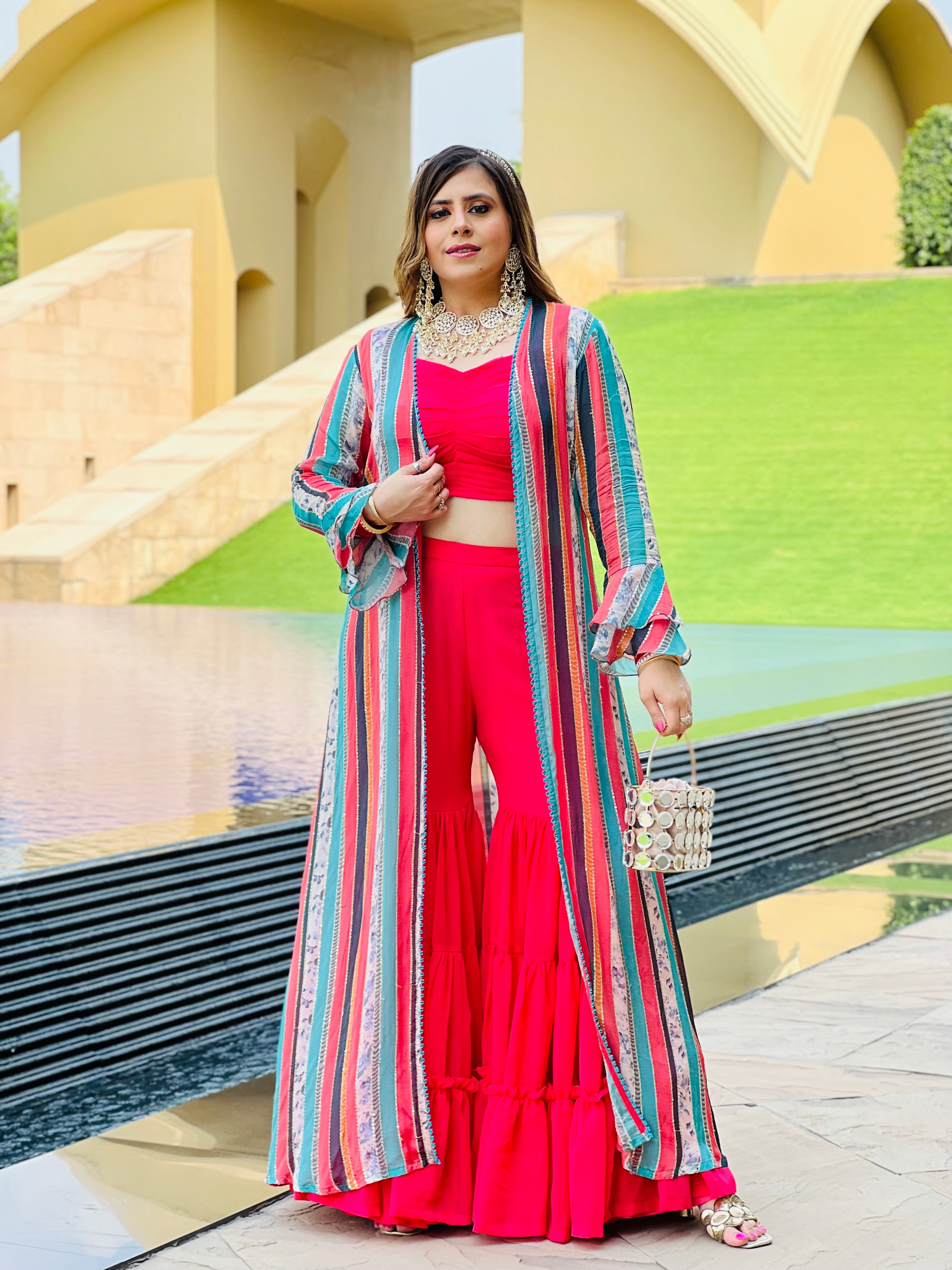 Multicoloured Co-Ord Set