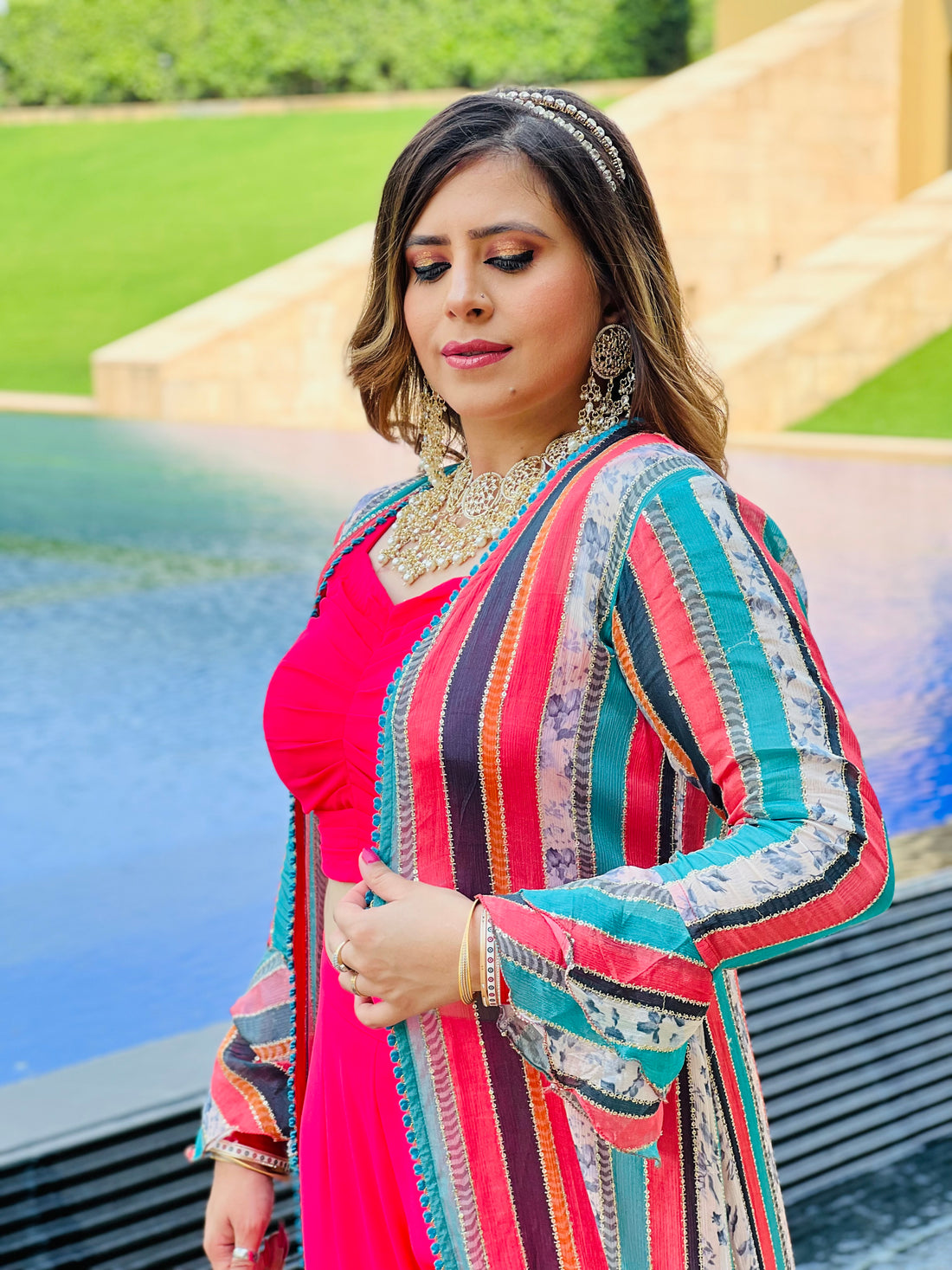 Multicoloured Co-Ord Set