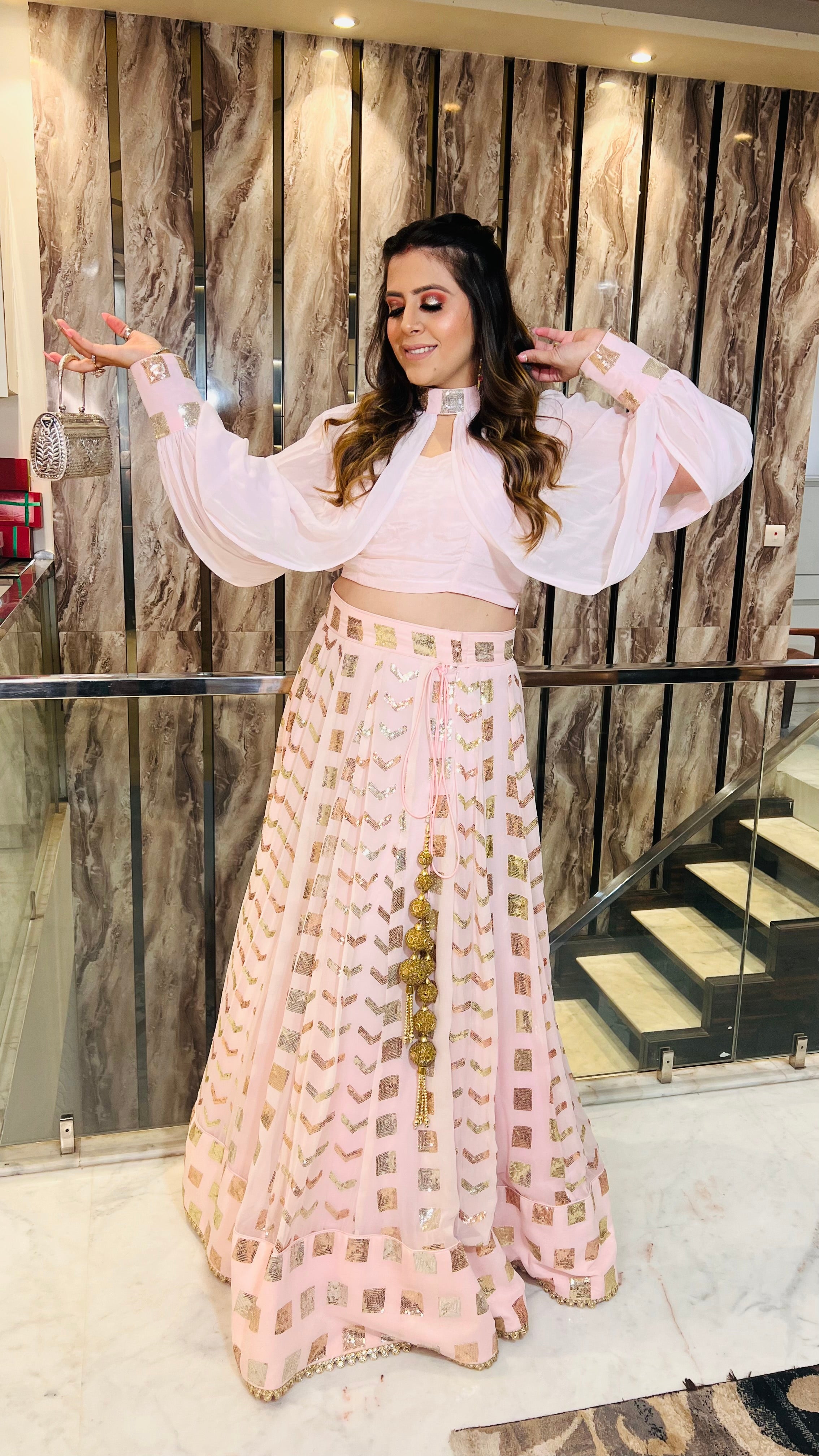 Baby Pink Lehenga