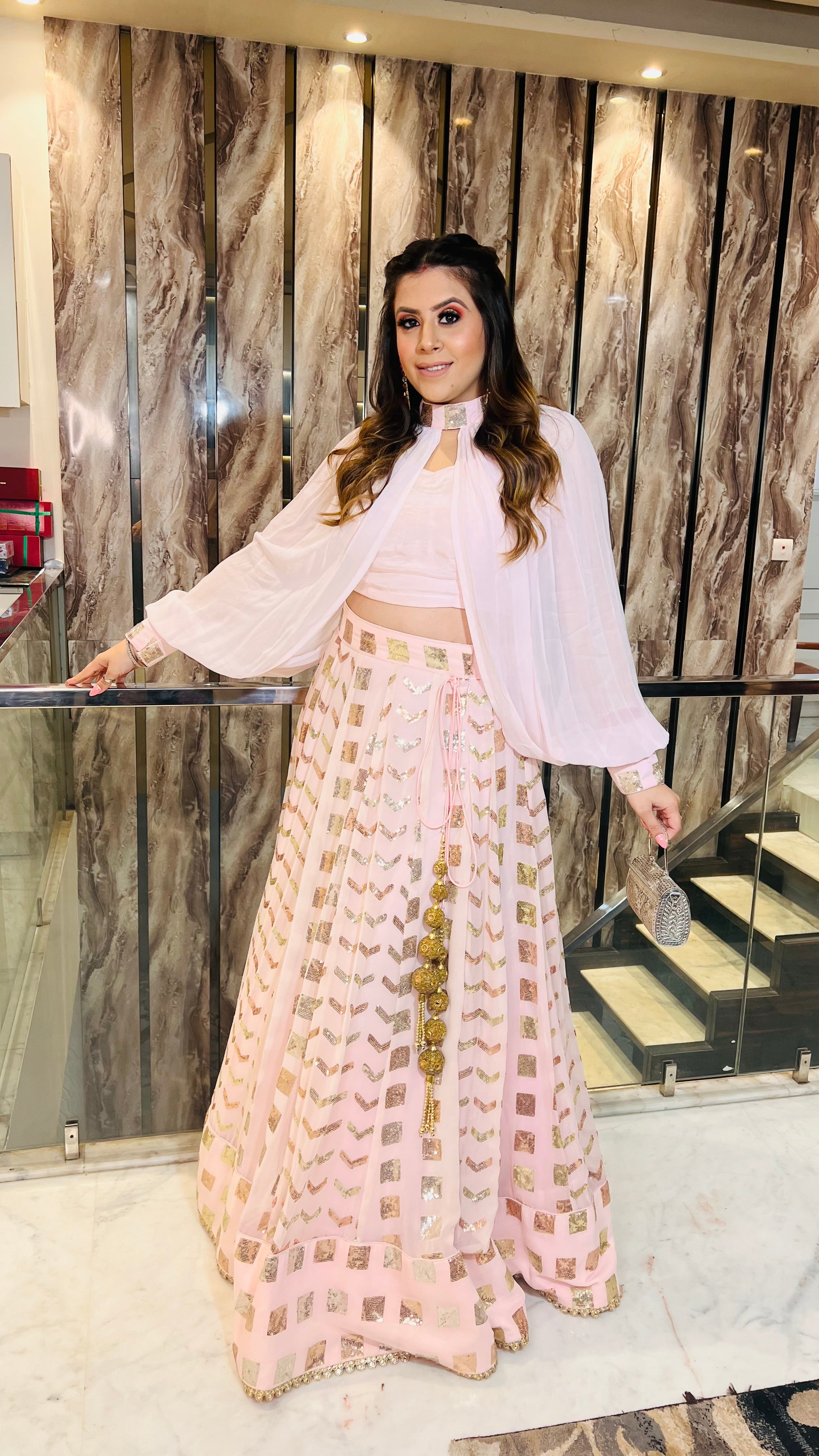 Baby Pink Lehenga