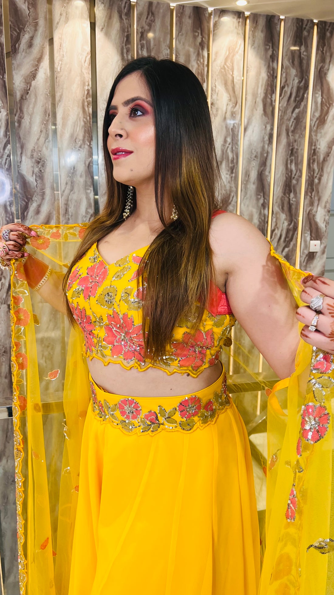 Spring Haldi Outfit
