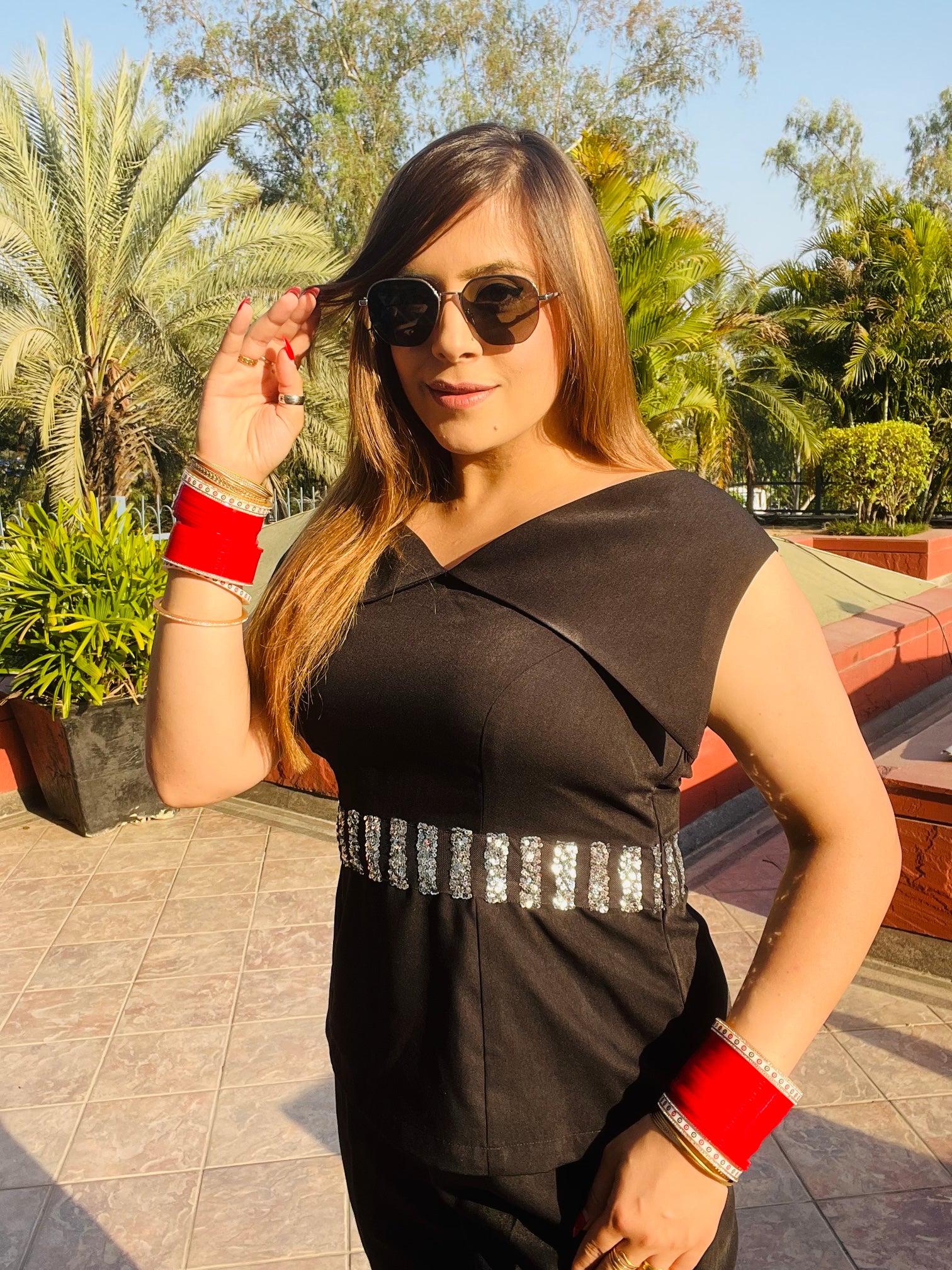 Solid Black Co-Ord Set