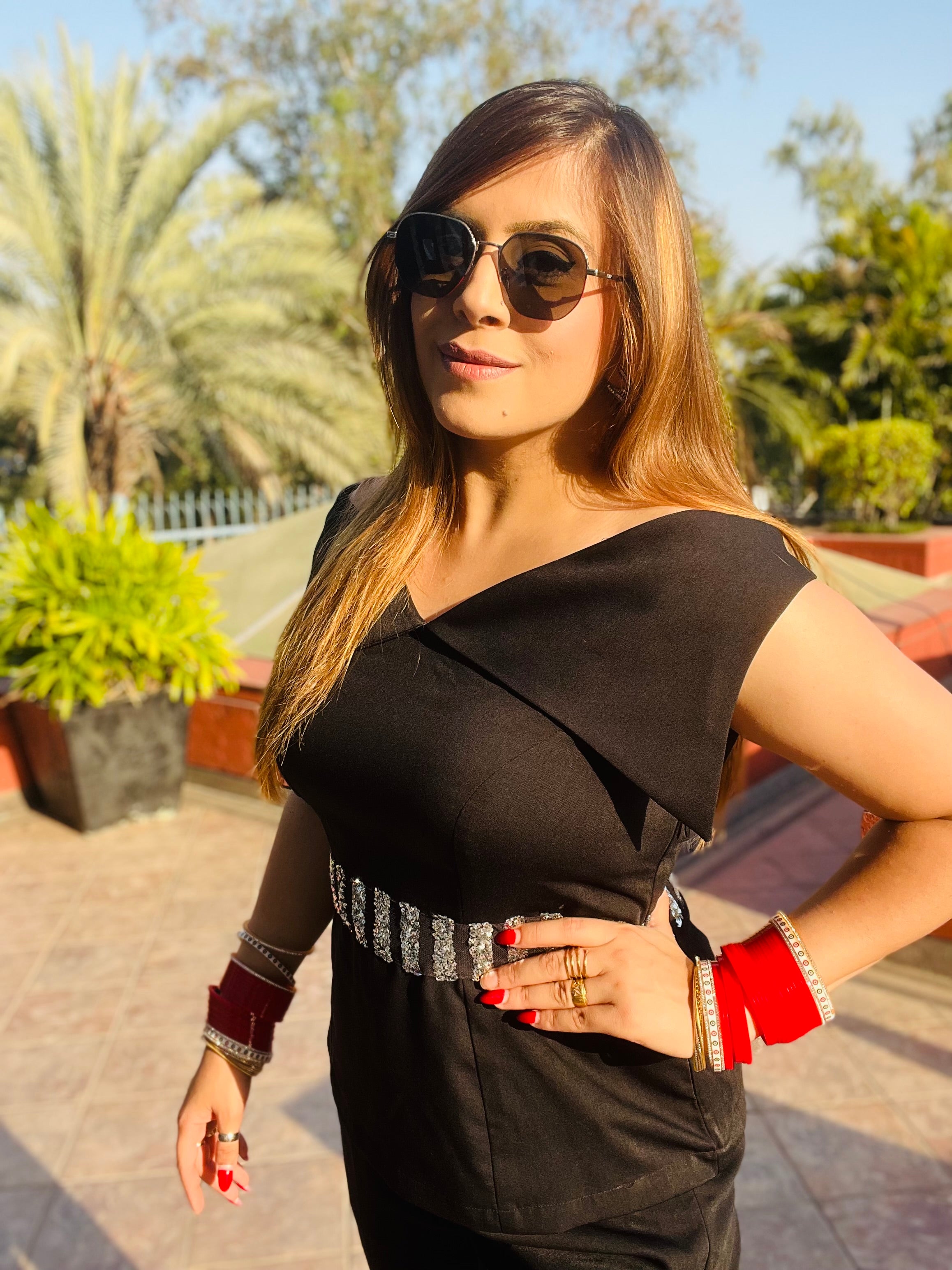 Solid Black Co-Ord Set