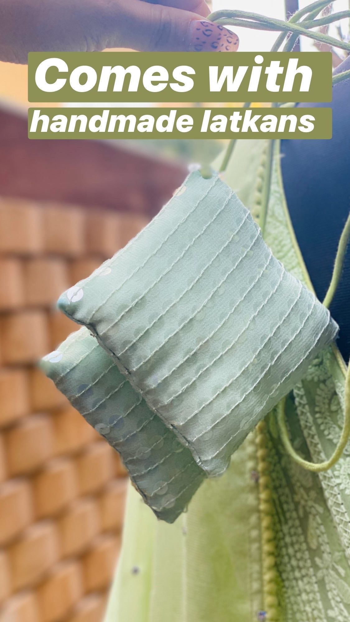 Pista Green Chikankari Anarkali