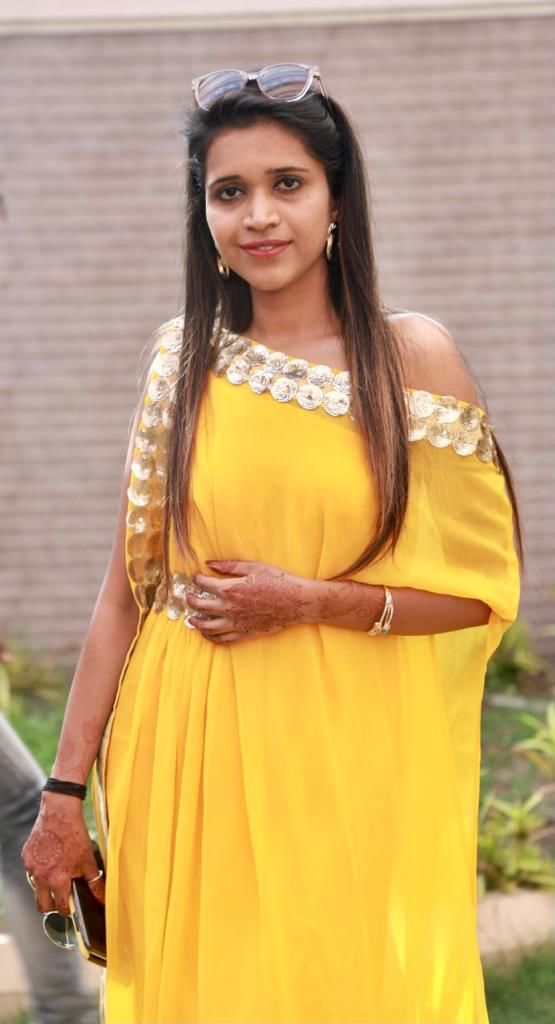 Yellow Spellbound Drape