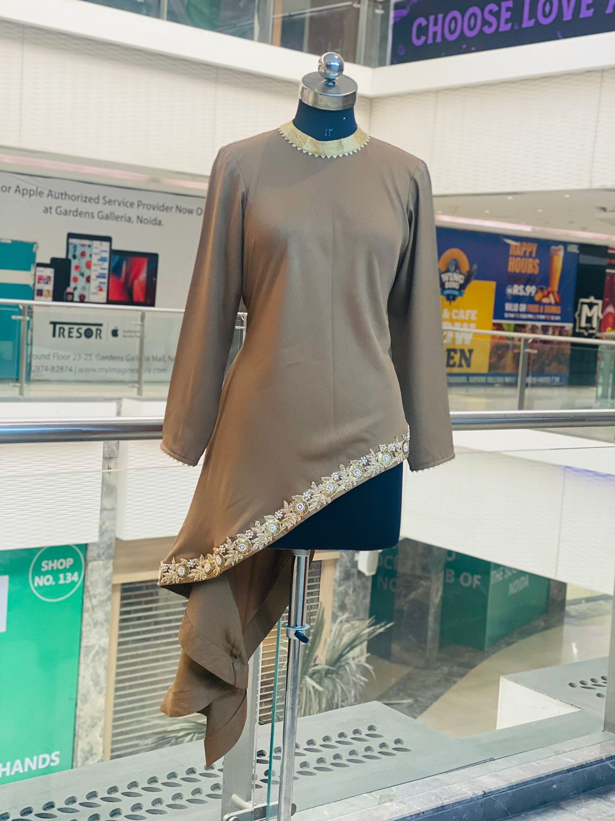 Ochre Embroidered Co-Ord