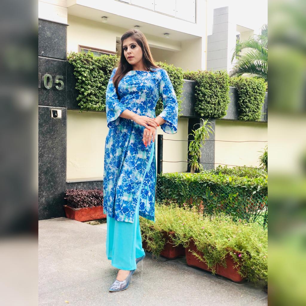 Sky Blue Summer Suit