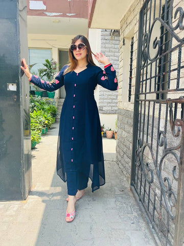 Navy Blue Suit